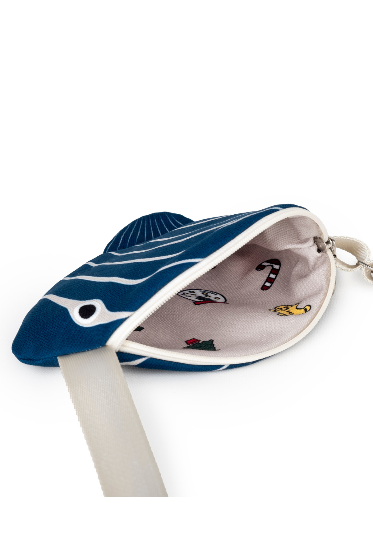 Design Vira Lacivert Regal Angelfish Çanta