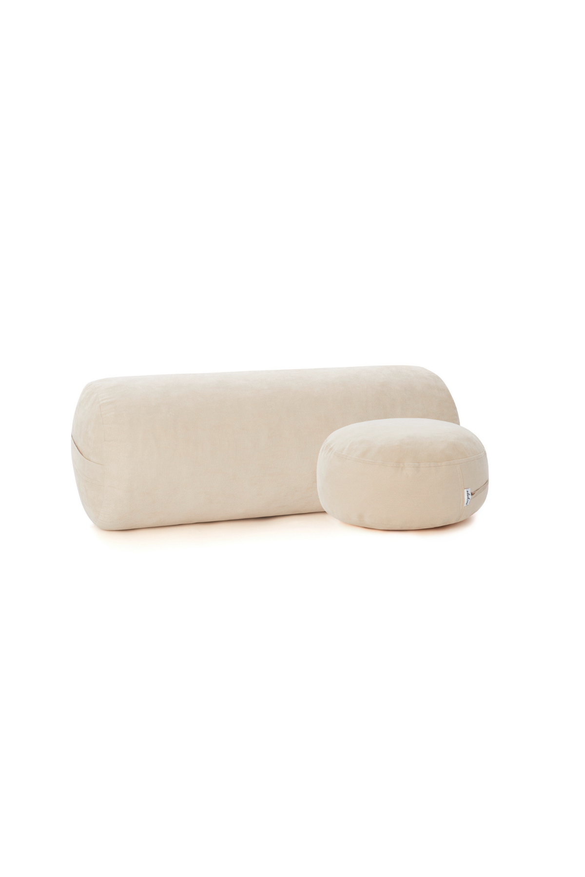 Ekru Bolster & Meditasyon Minderi