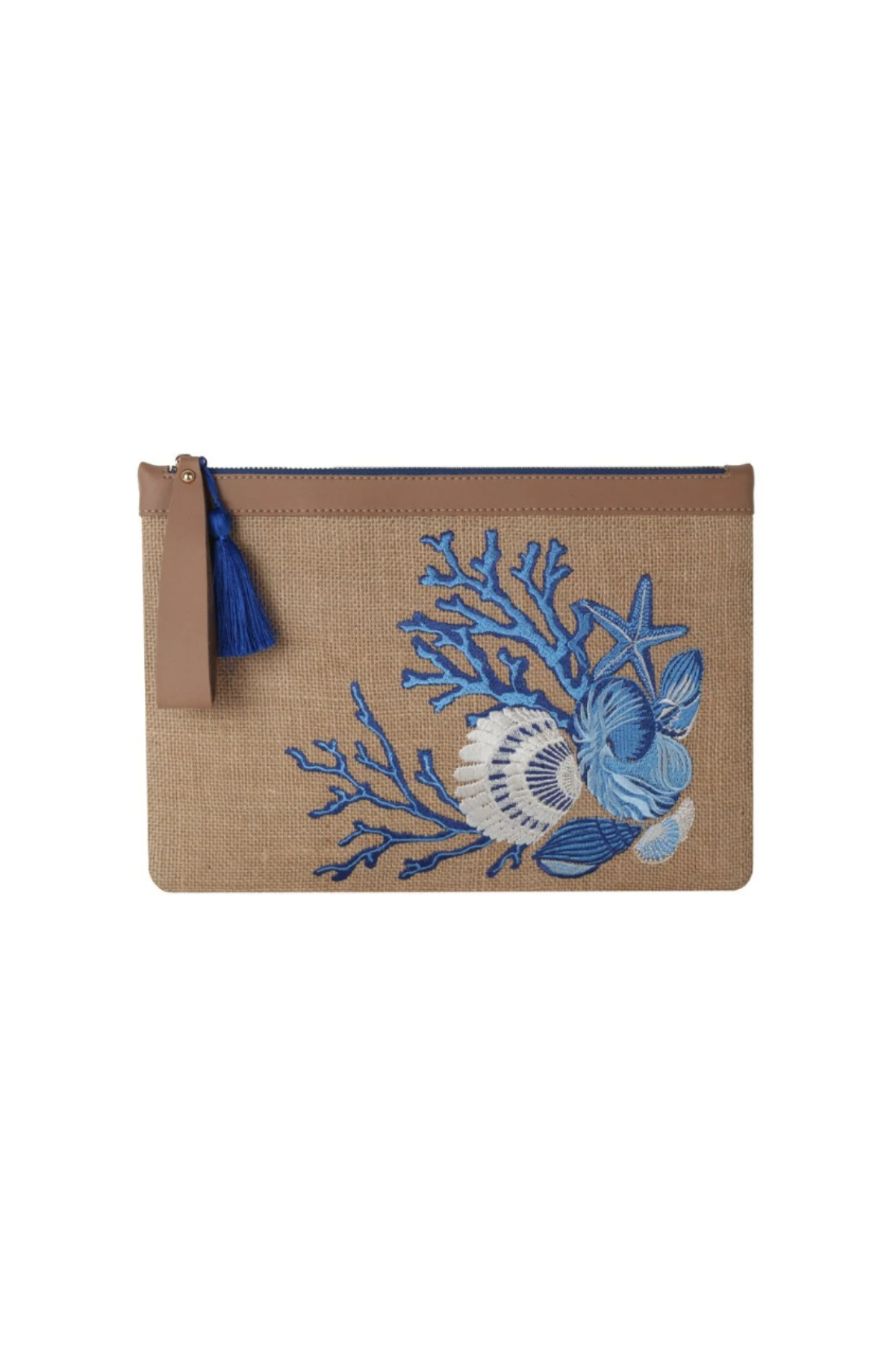 Eynaco Blue Blanc Clutch Çanta - EYN106