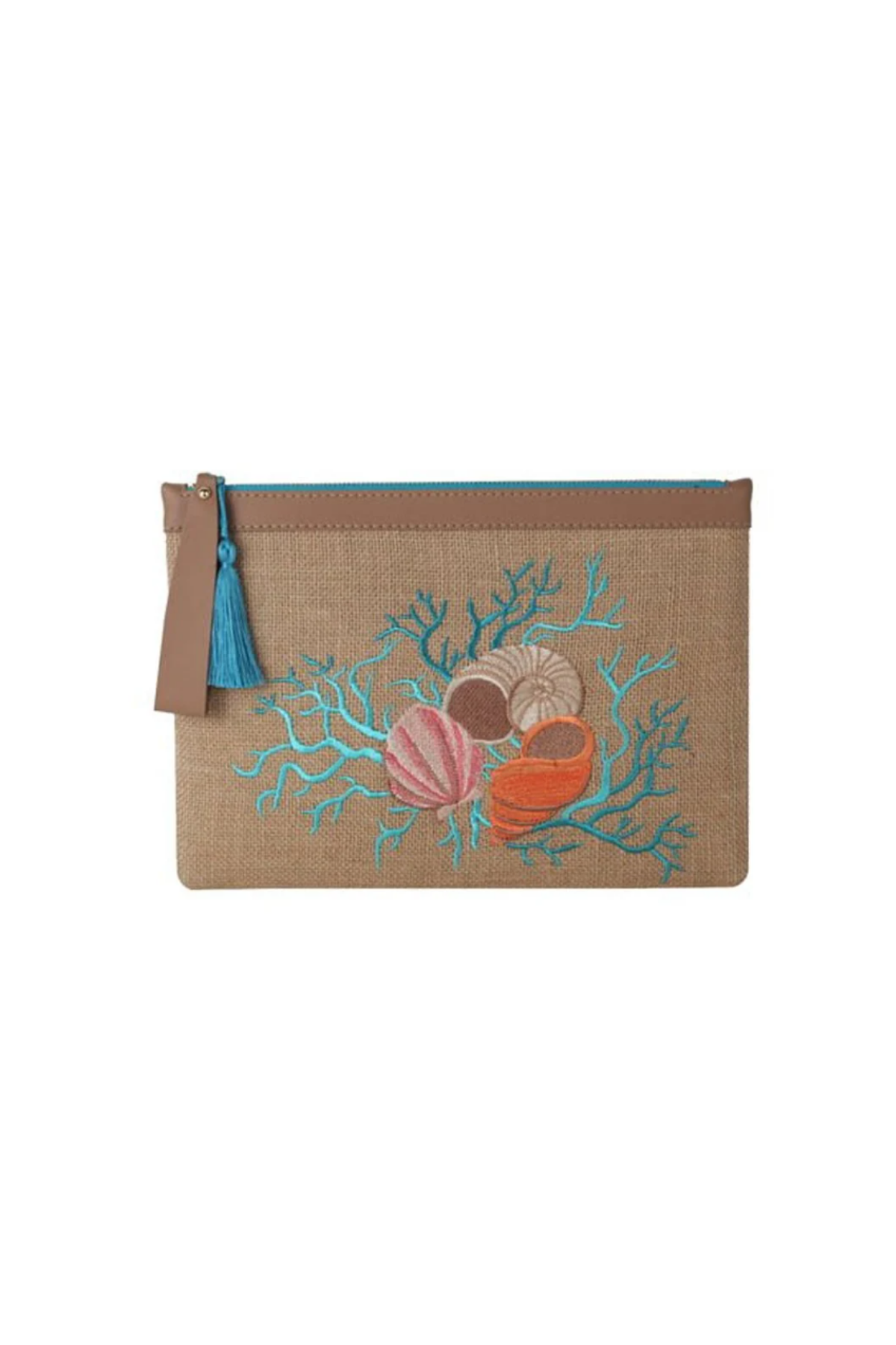 Eynaco Blue Coral Clutch Çanta - EYN109