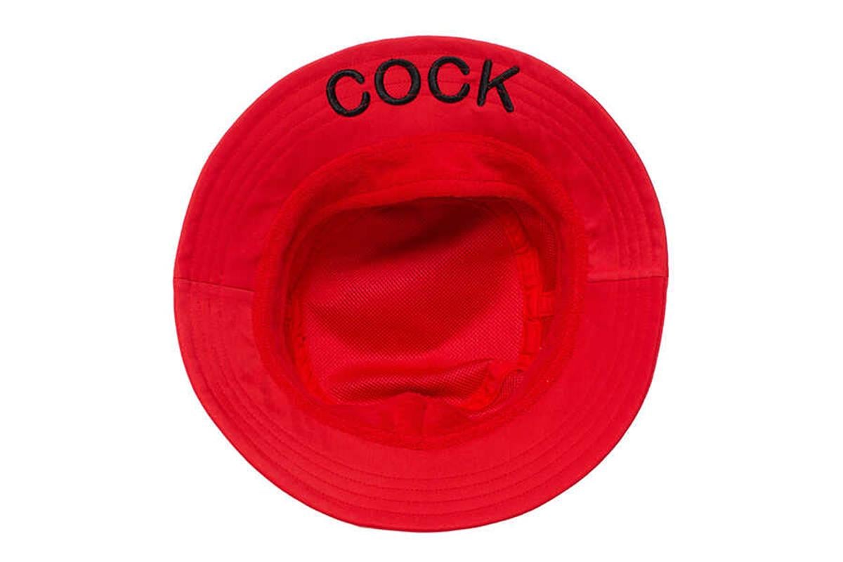 Goorin Bros Bucket Şapka Bucktown Rooster, Kırmızı