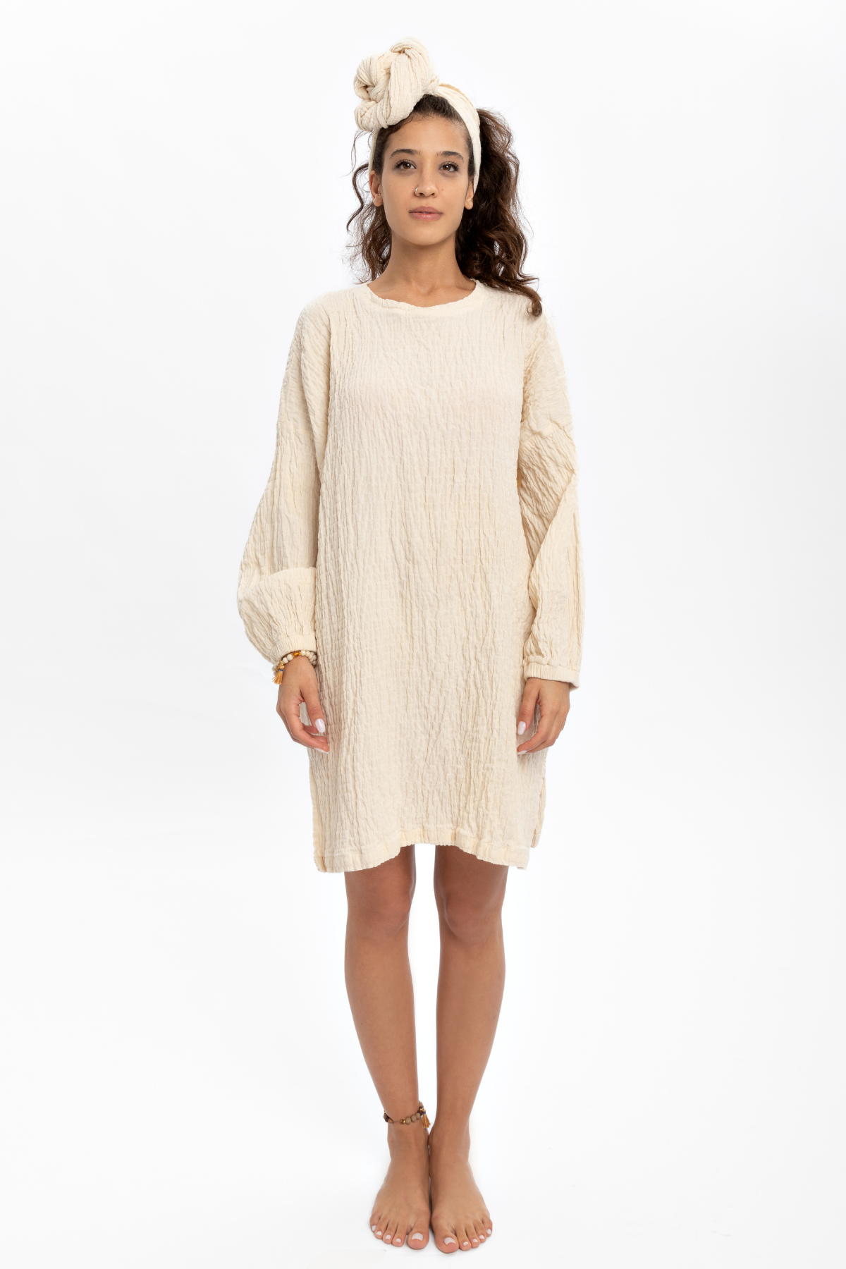 Husufi Blaze Bürümcüklü Elbise