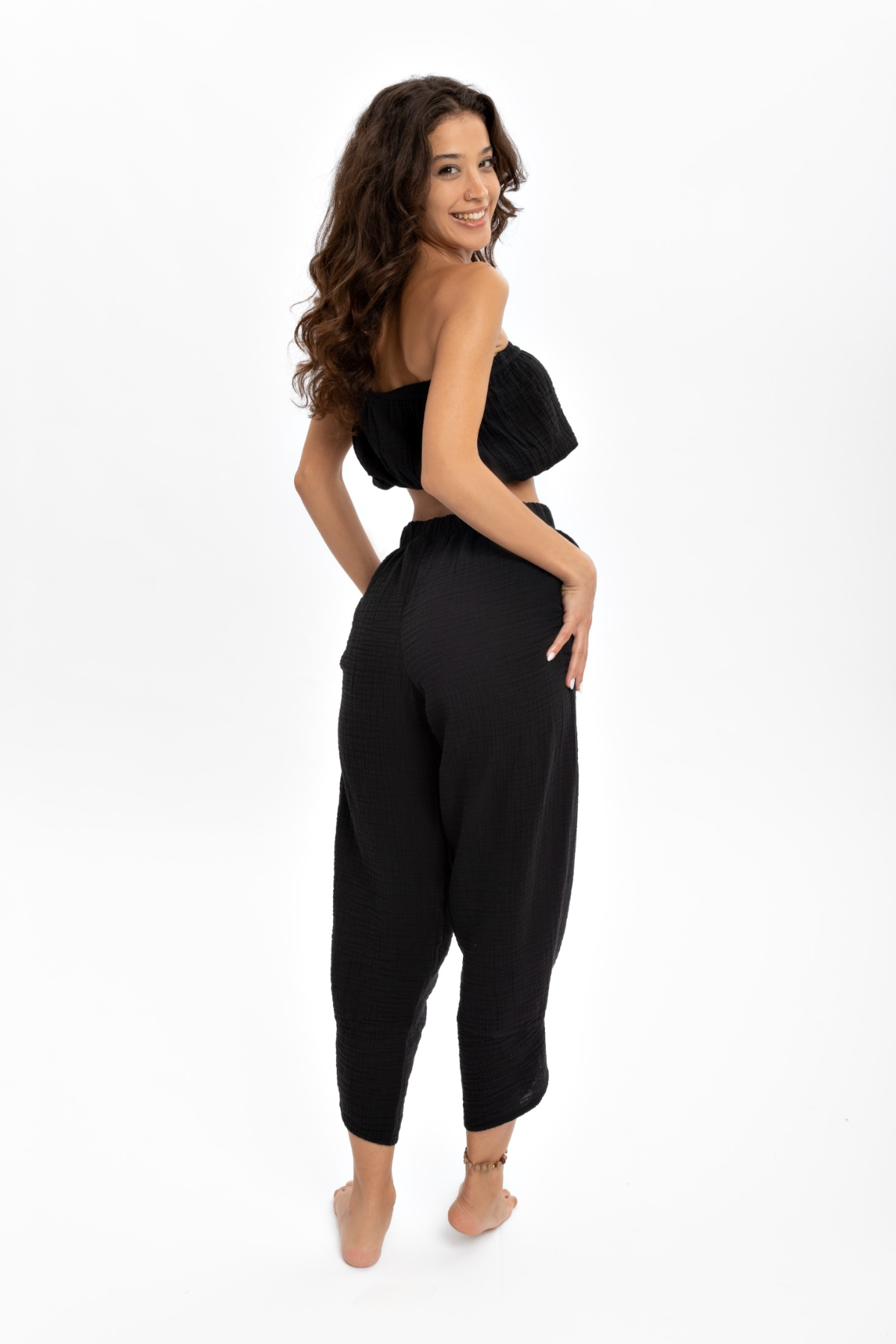Husufi V Cross Pantolon HSFVCP01_Black