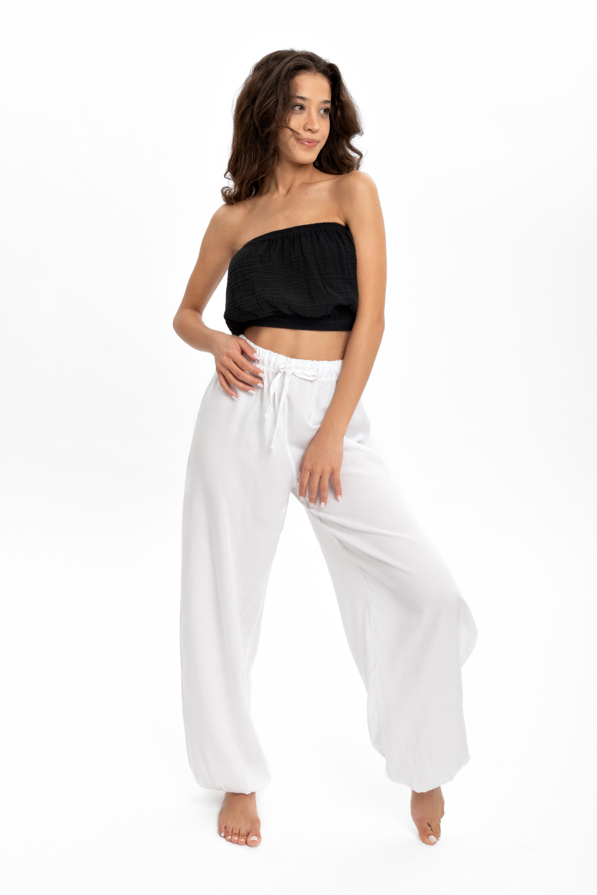 Husufi Ventana Pantolon HSFVNT01_White