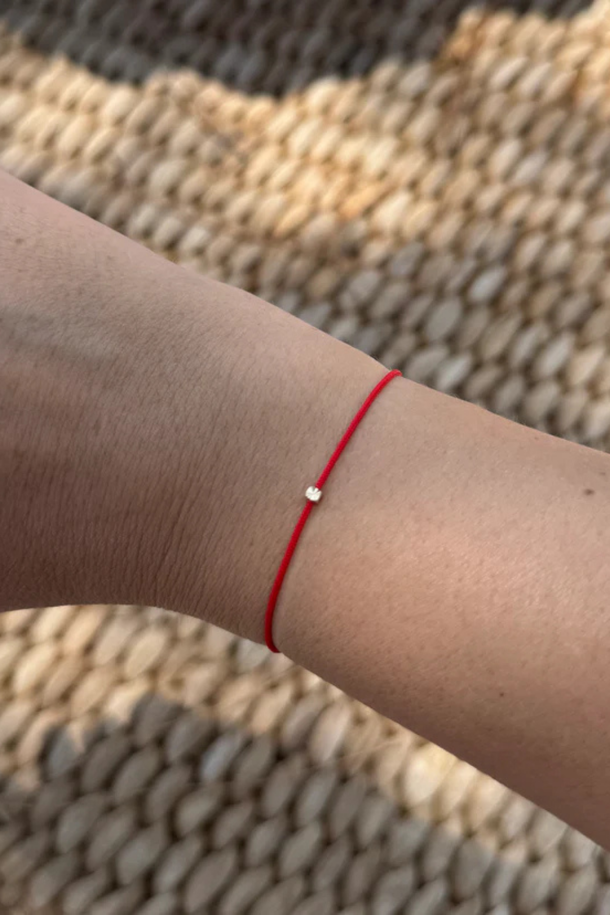 Kırmızı ip Altın Bileklik Kırmızı37