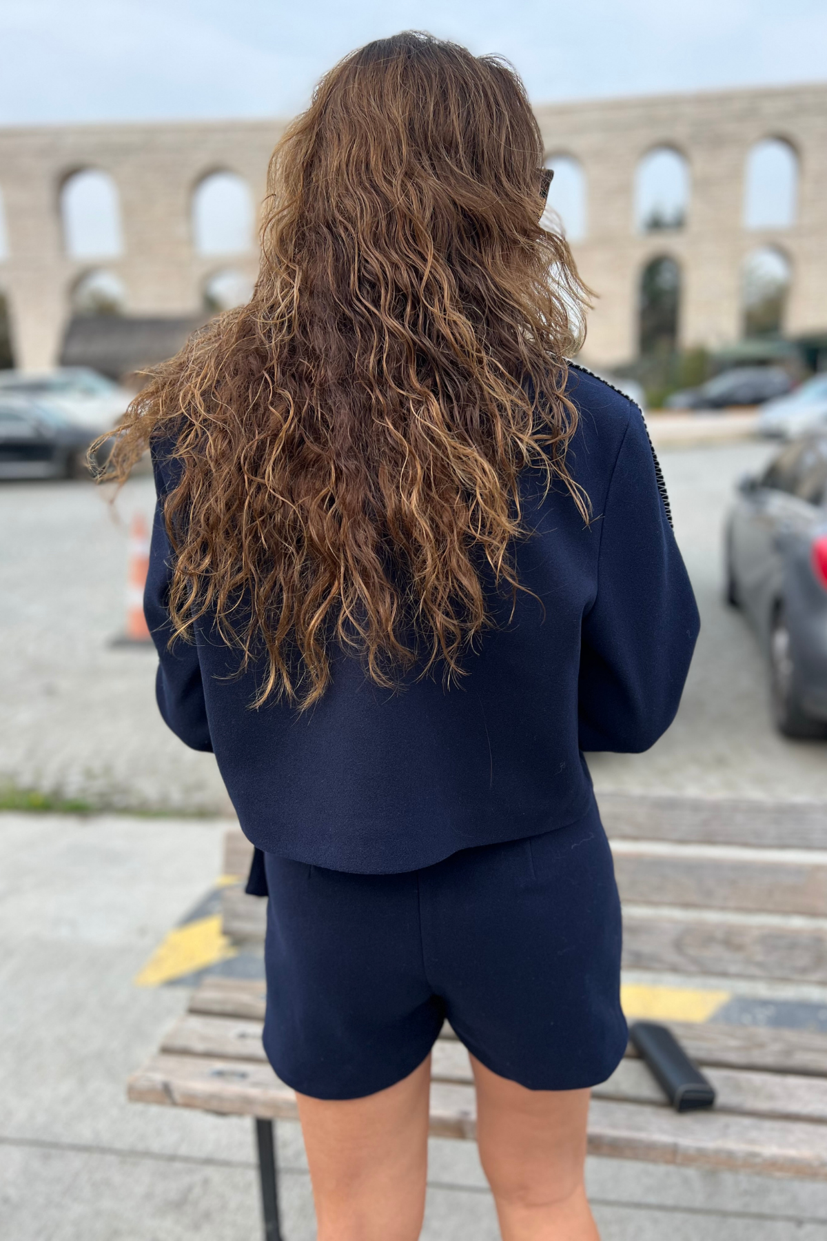 Kısa Lacivert Ceket