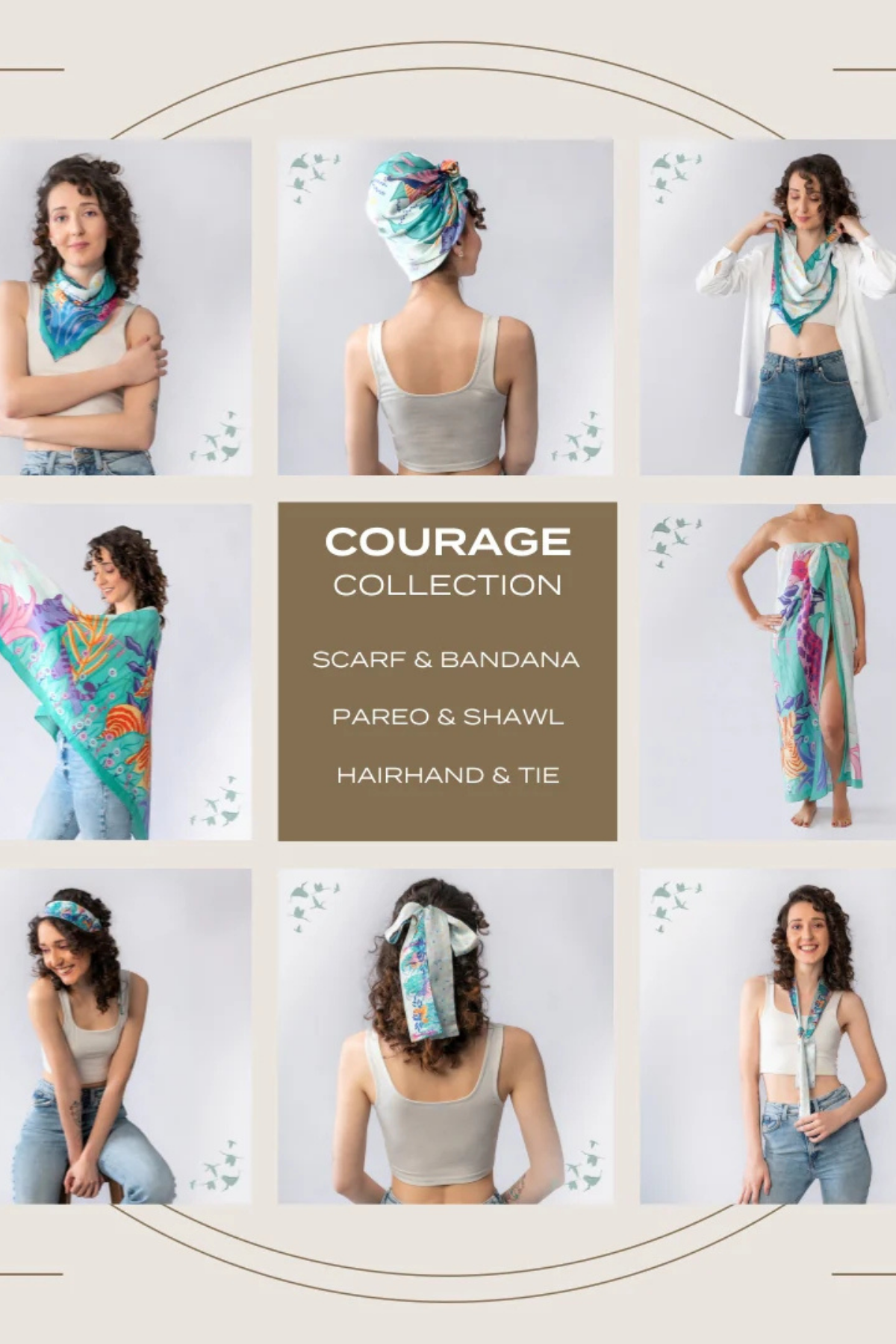 Lewk Desing Courage HairBand Cesaret Saç Bandı Kravat