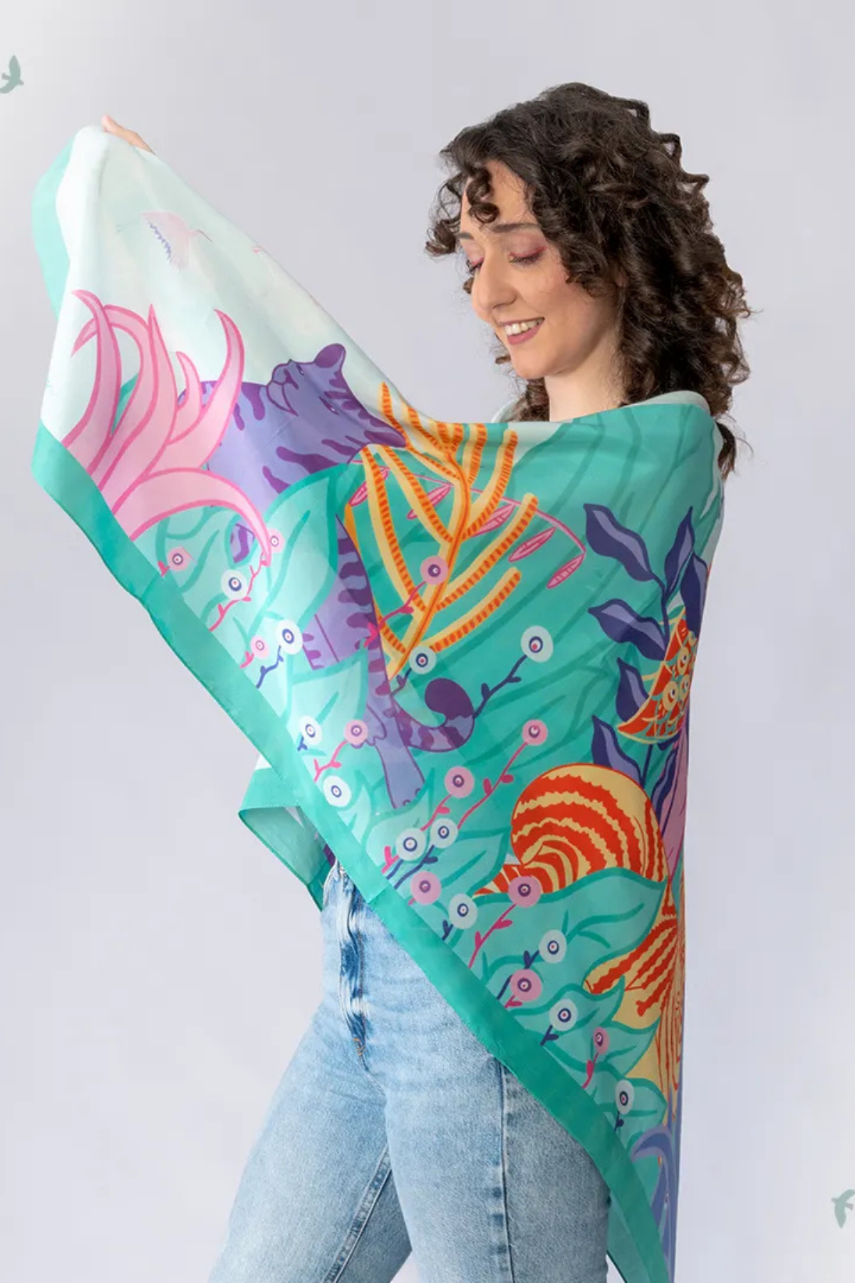 Lewk Desing Courage Pareo Şal Cesaret Pareo Şal