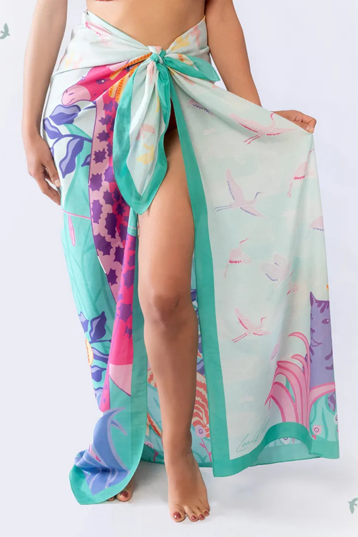 Lewk Desing Courage Pareo Şal Cesaret Pareo Şal