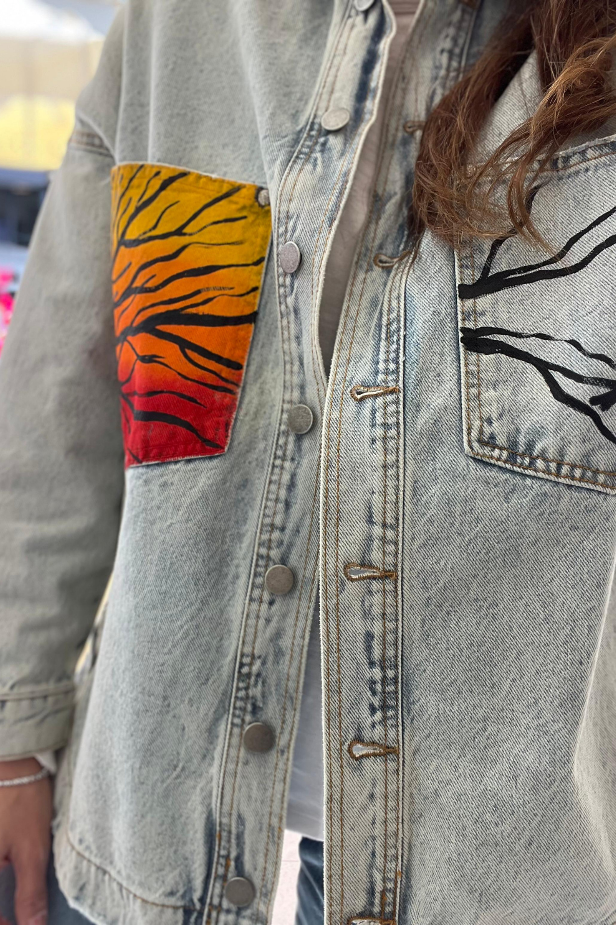 Look Project  Africa Denim Ceket