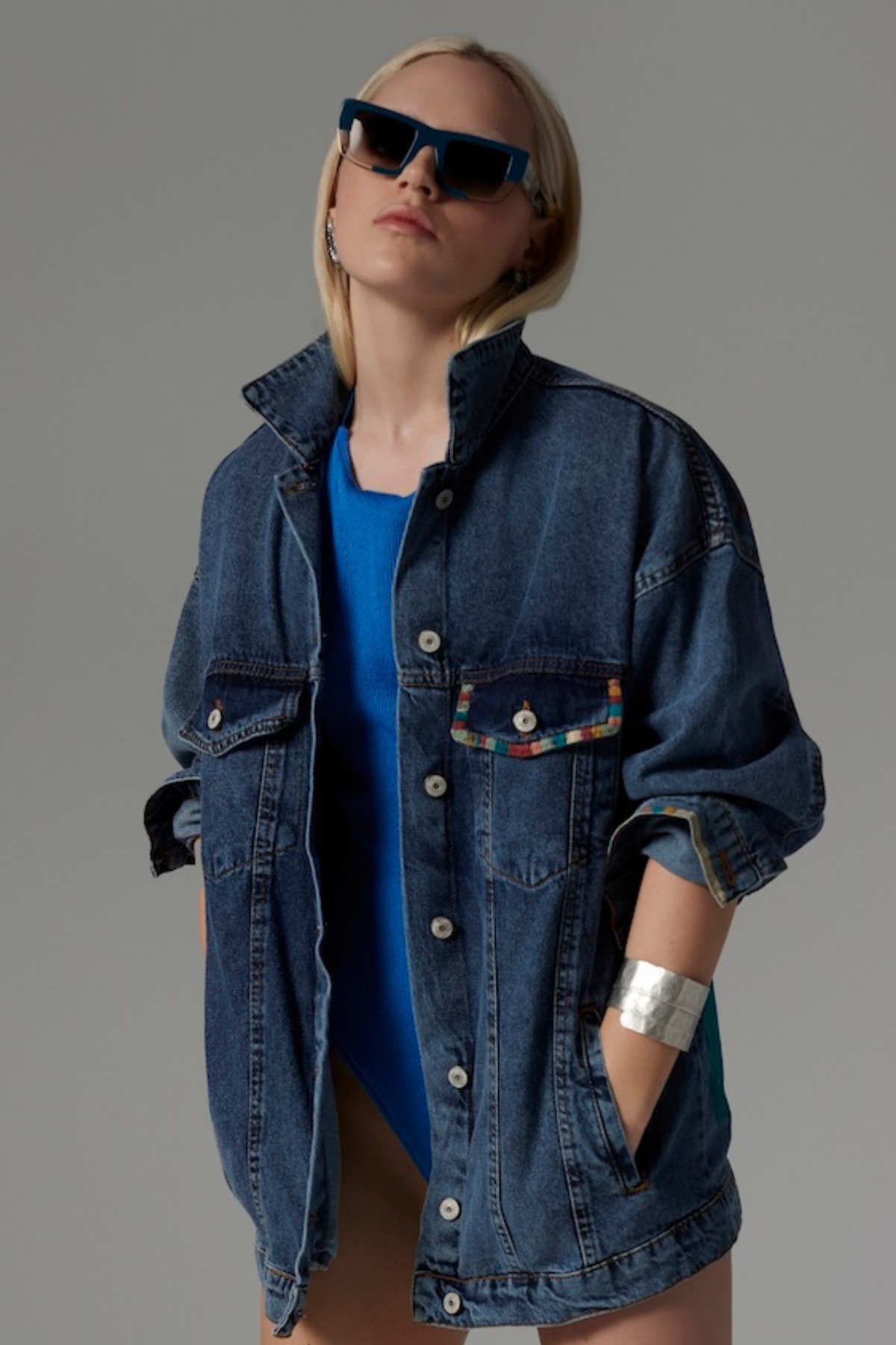 Look Project  BigEye Denim Ceket