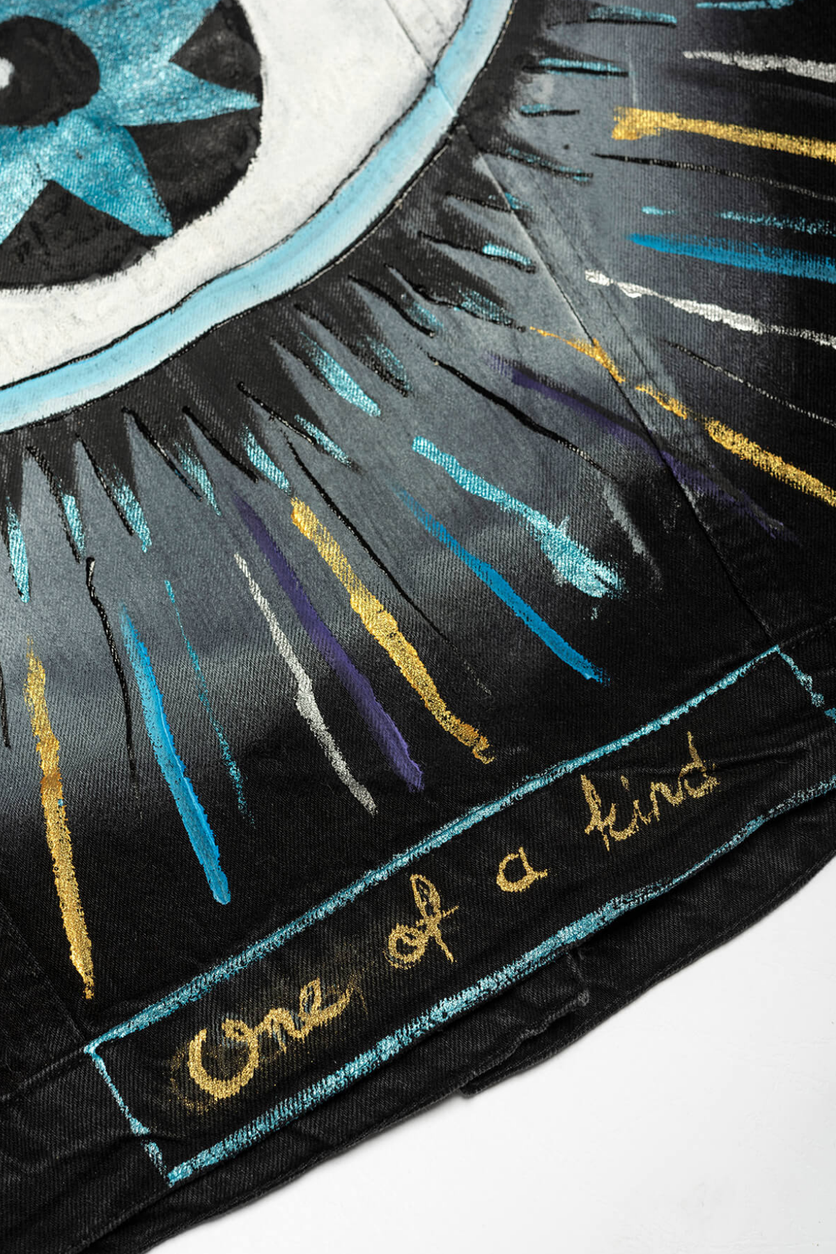 Look Project One of a Kind Denim Ceket - Siyah