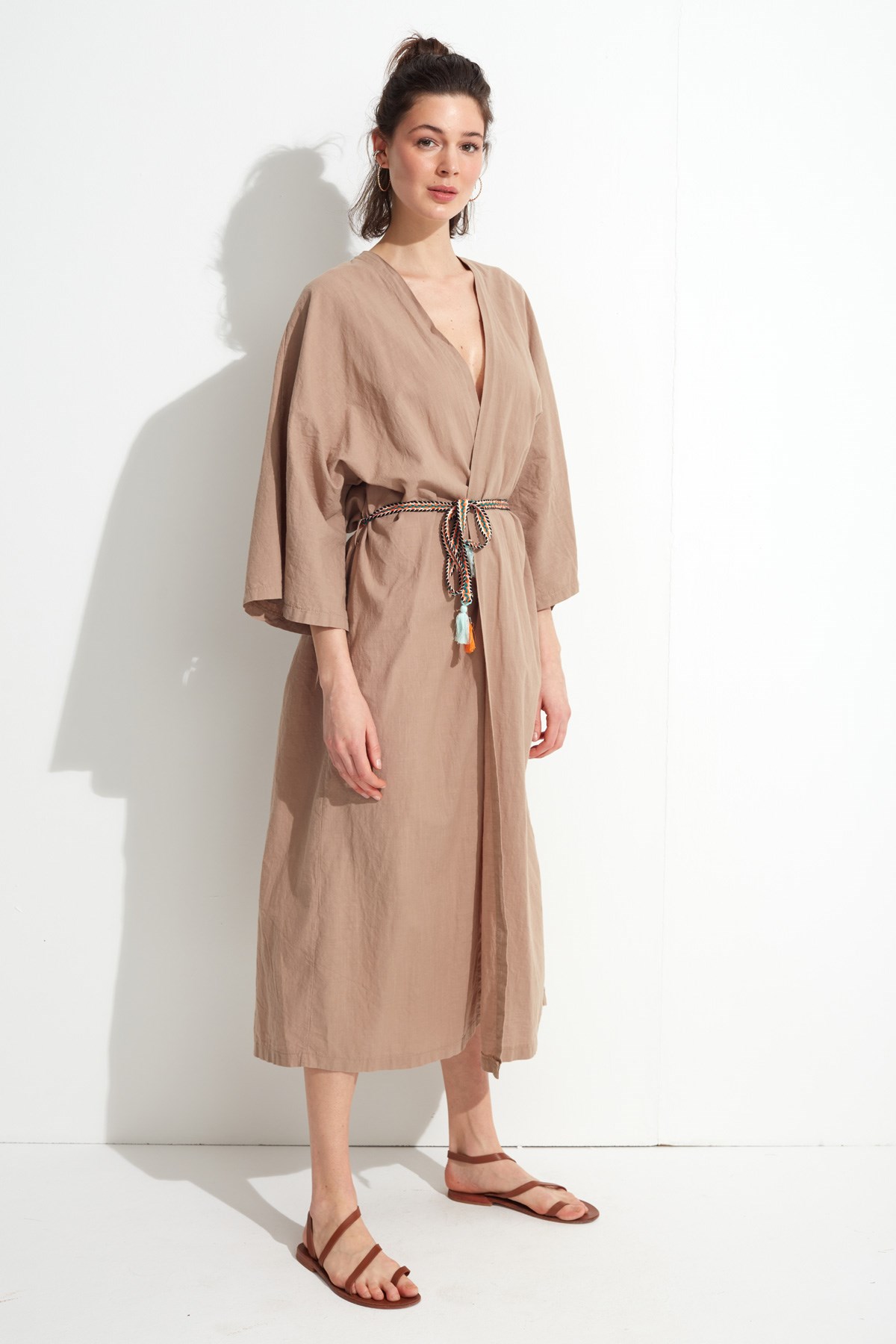 Mauritius Kimono LM22506_Mocha