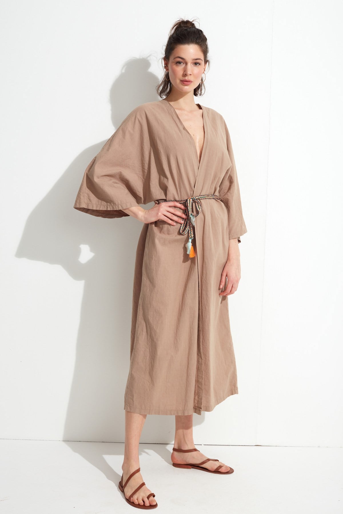 Mauritius Kimono LM22506_Mocha