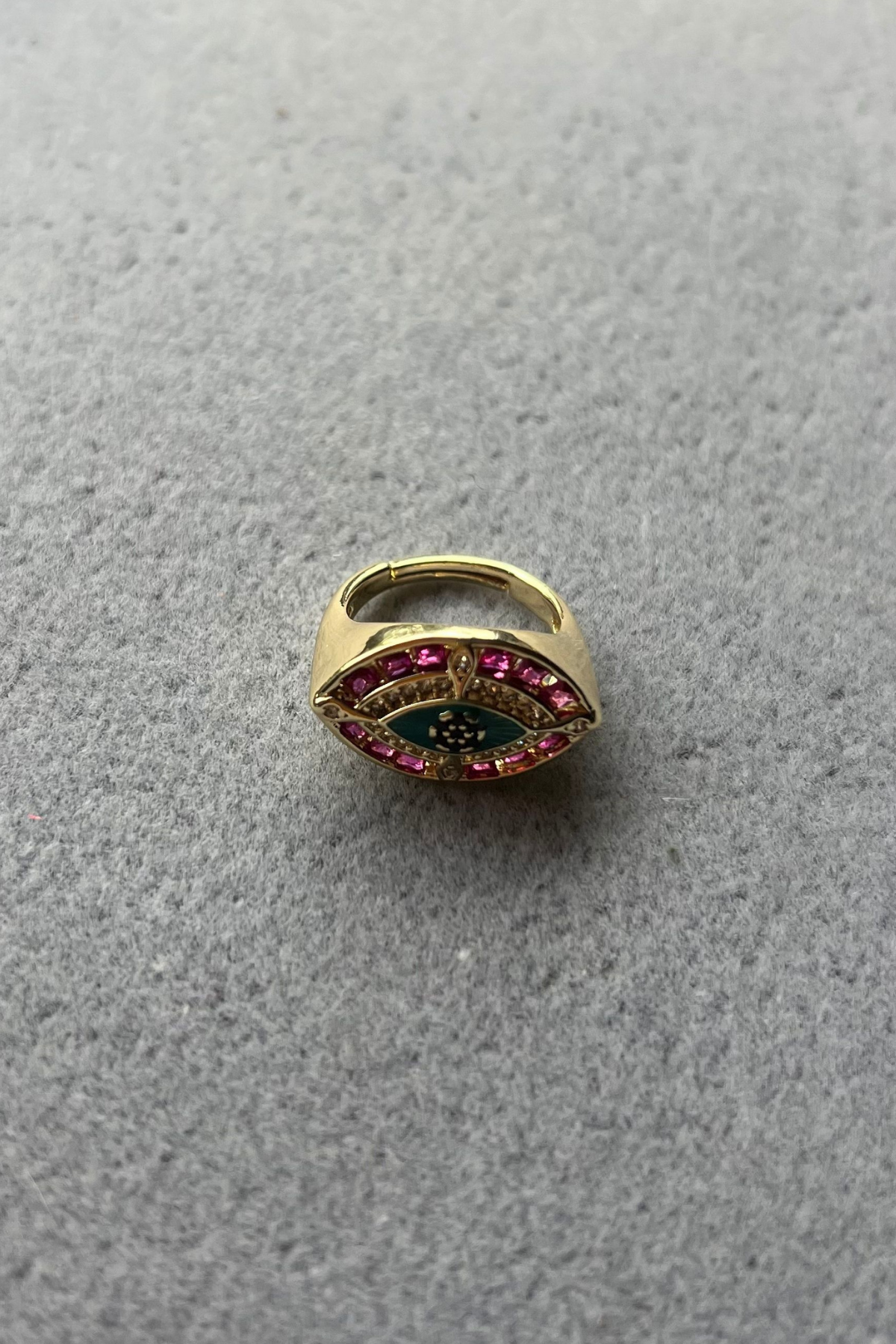 Mitico Jewelry Pinky Oval Yüzük 