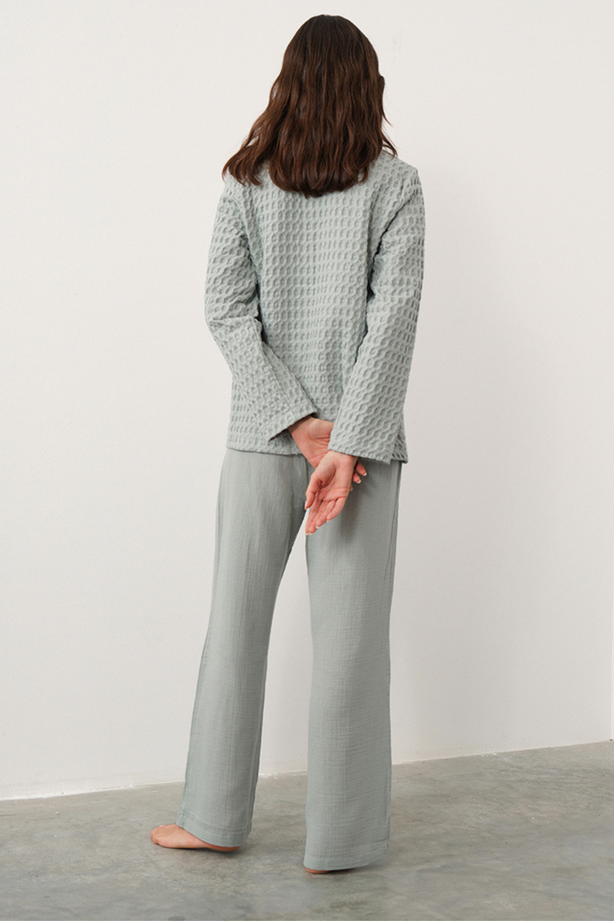Night & Mild Lisa Mint Pijama Takımı