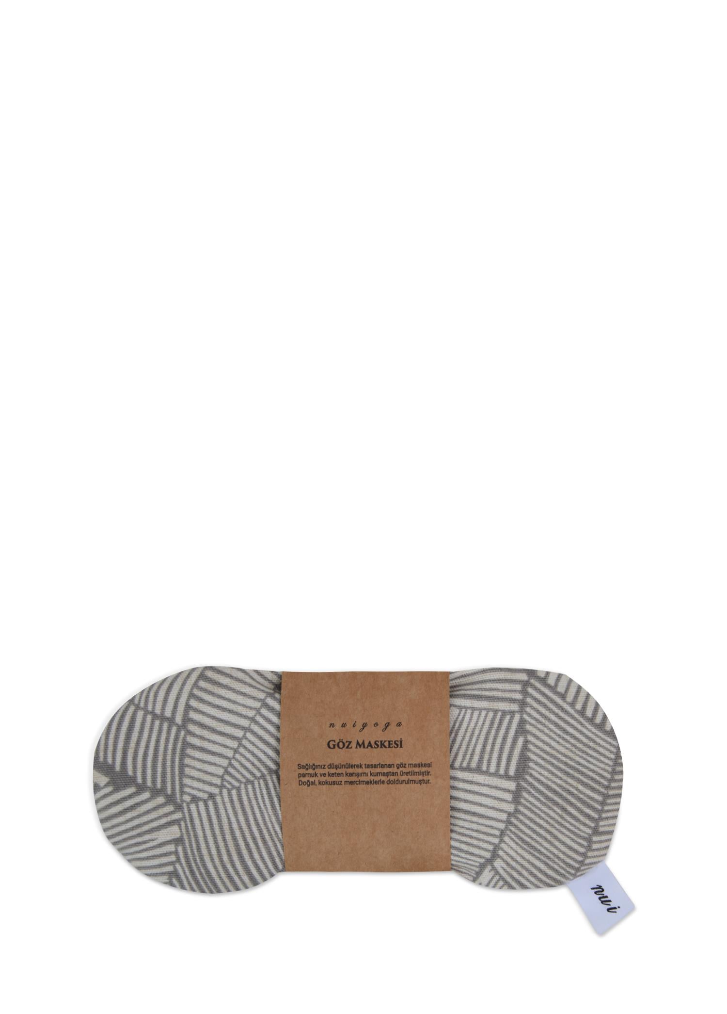 Nui Yoga Terapi Göz Maskesi - Gri GST250-GRY