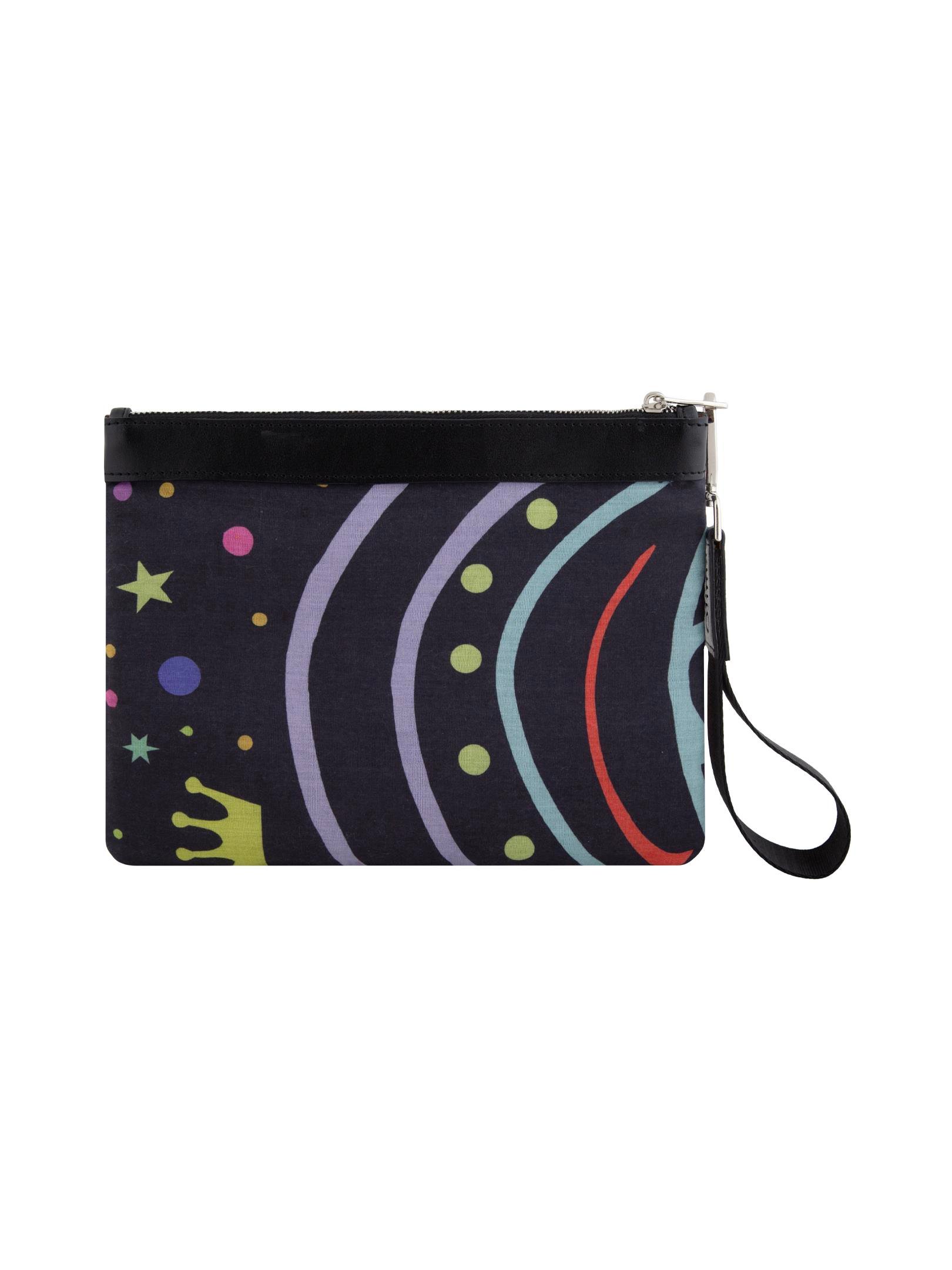 Olima Lea Kalp Desen Clutch