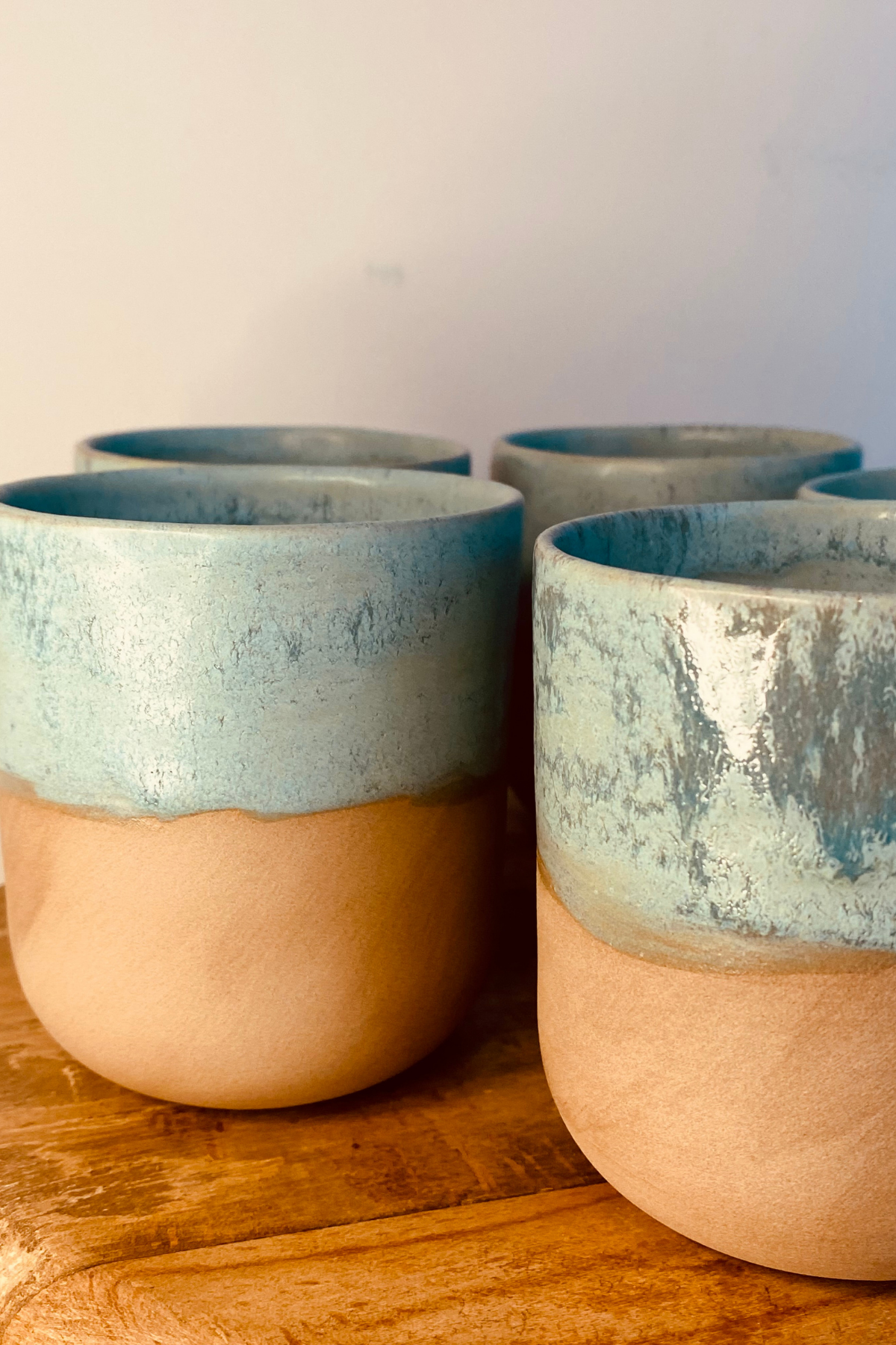 Orangery Objects Mavi Uzun Stoneware Kupa