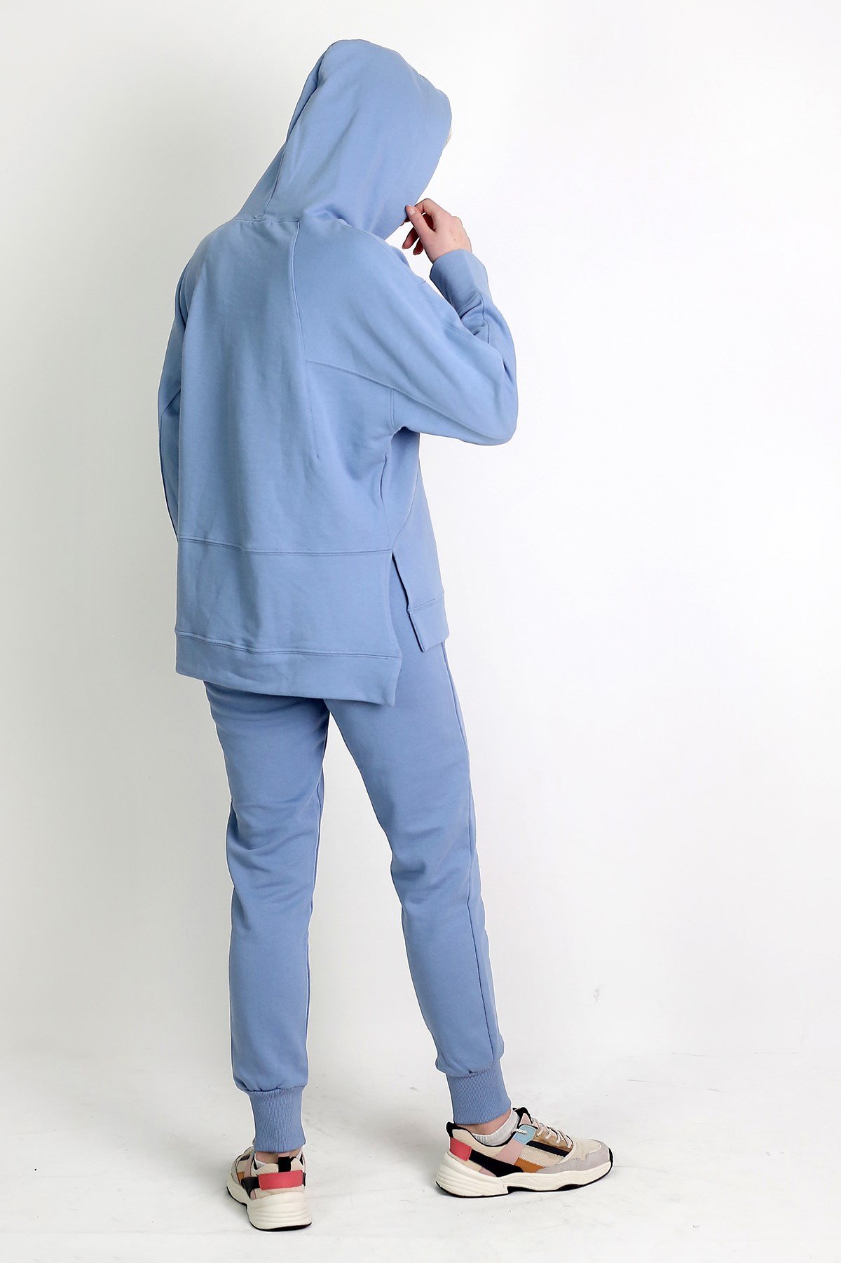 Oversize Sweatshirt Mavi