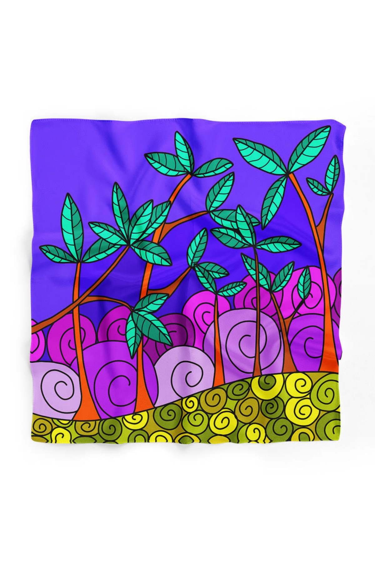 Palm Leaf Pareo LM24506