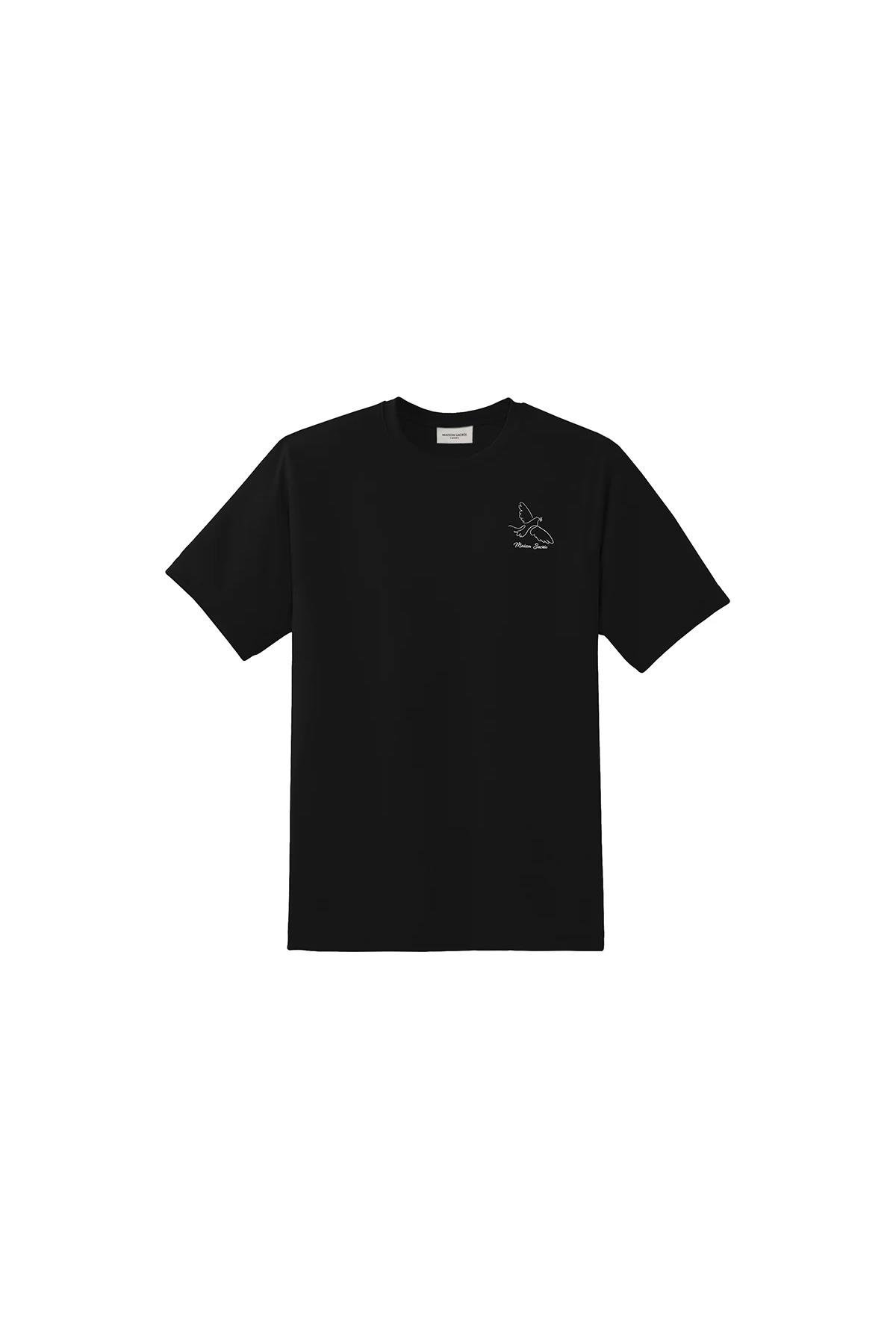 Paloma Siyah Baskılı T-Shirt