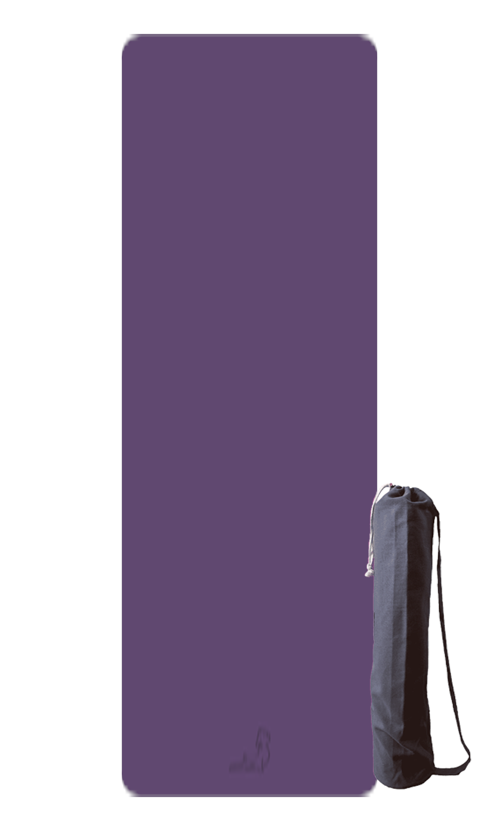 Petarya Lean Series 4.1 mm Mor Doğal Kauçuk Kaydırmaz Yoga Matı