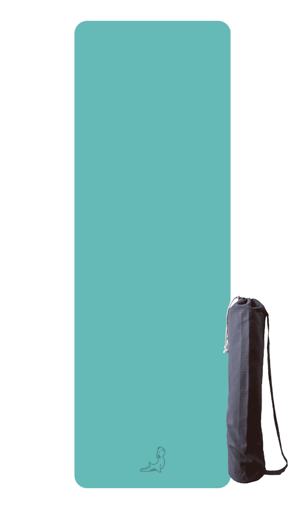 Petarya Lean Series 4.1 mm Göl Mavisi Doğal Kauçuk Kaydırmaz Yoga Matı