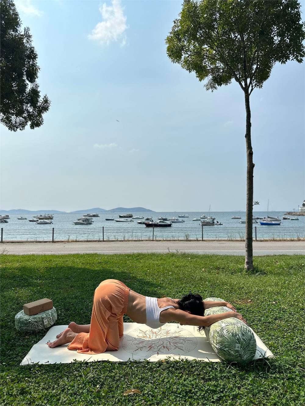 Petarya Reflect Series 4.1 mm Floral Doğal Kauçuk Kaydırmaz Yoga Matı