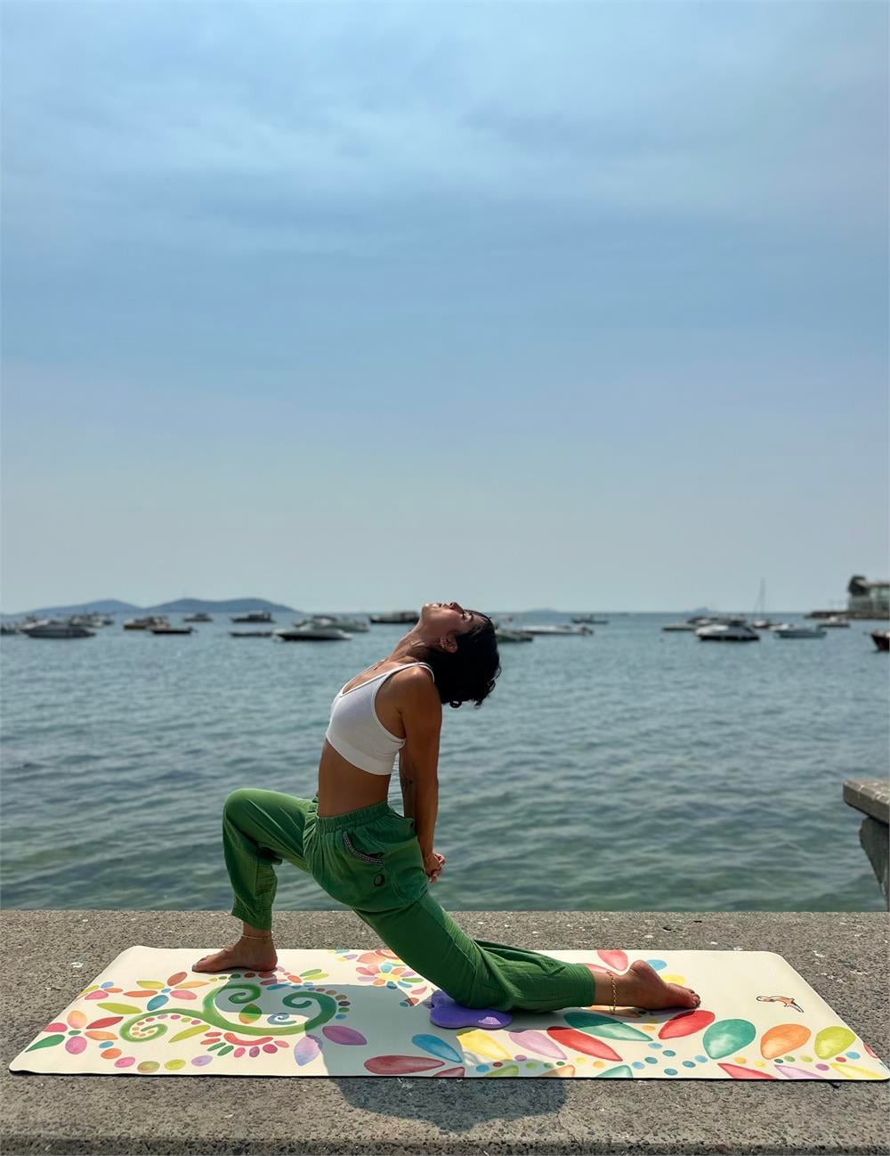 Petarya Reflect Series 4.1 mm Suluboya Doğal Kauçuk Kaydırmaz Yoga Matı