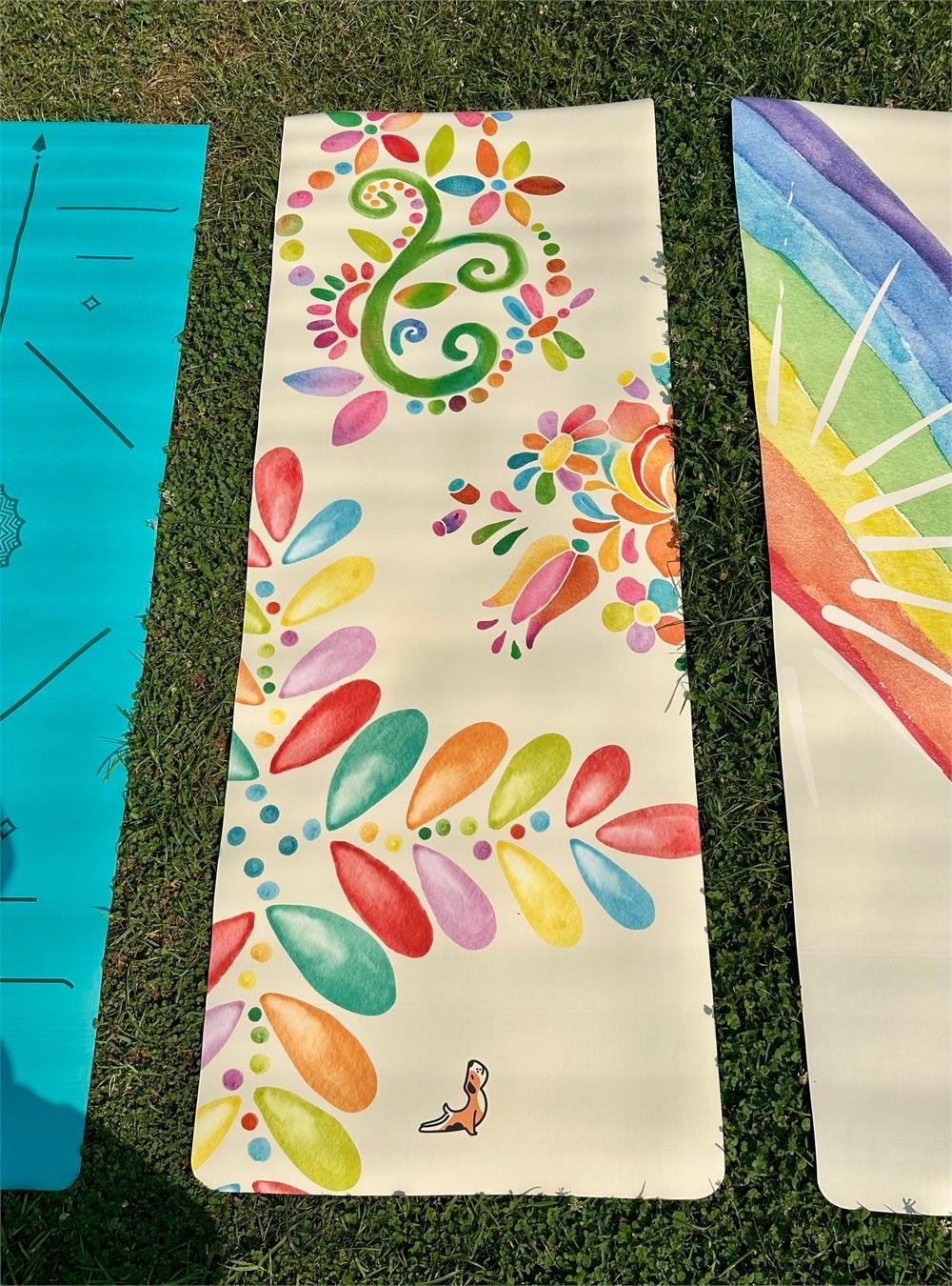 Petarya Reflect Series 4.1 mm Suluboya Doğal Kauçuk Kaydırmaz Yoga Matı