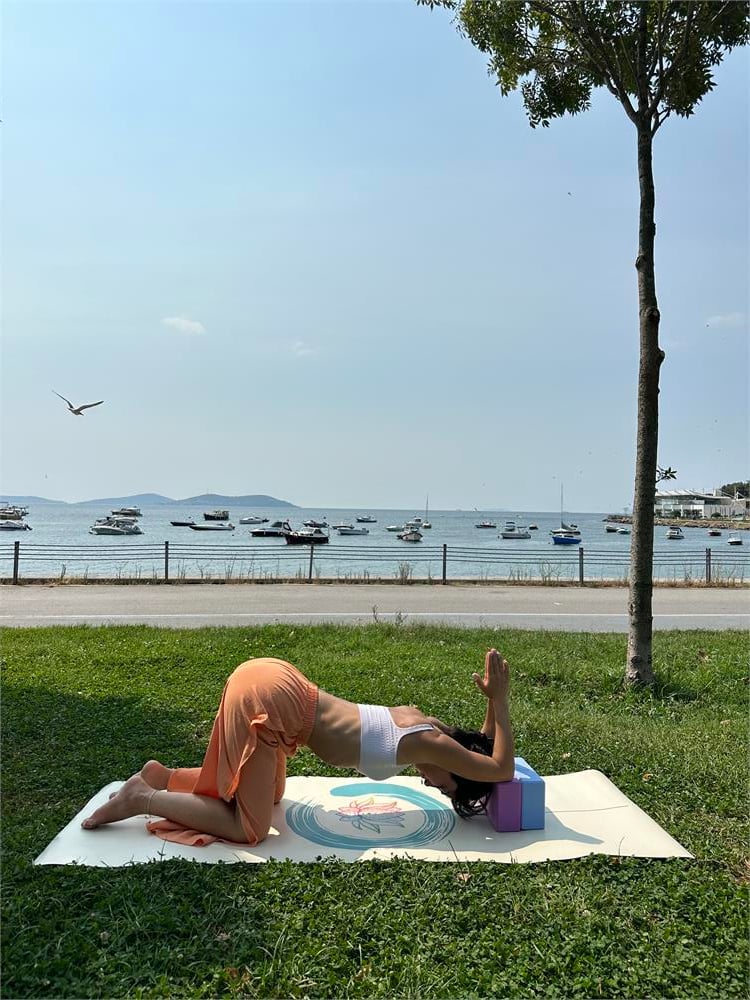 Petarya Reflect Series 4.1 mm Enso Lotus Doğal Kauçuk Kaydırmaz Yoga Matı