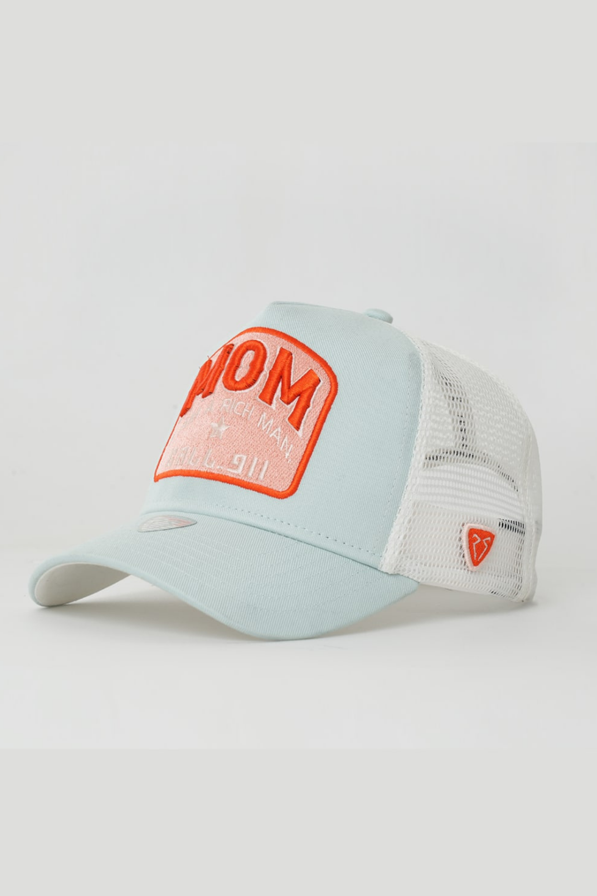 Rust & Rich Trucker Şapka-Motto Collection-Mom, Mint Yeşili