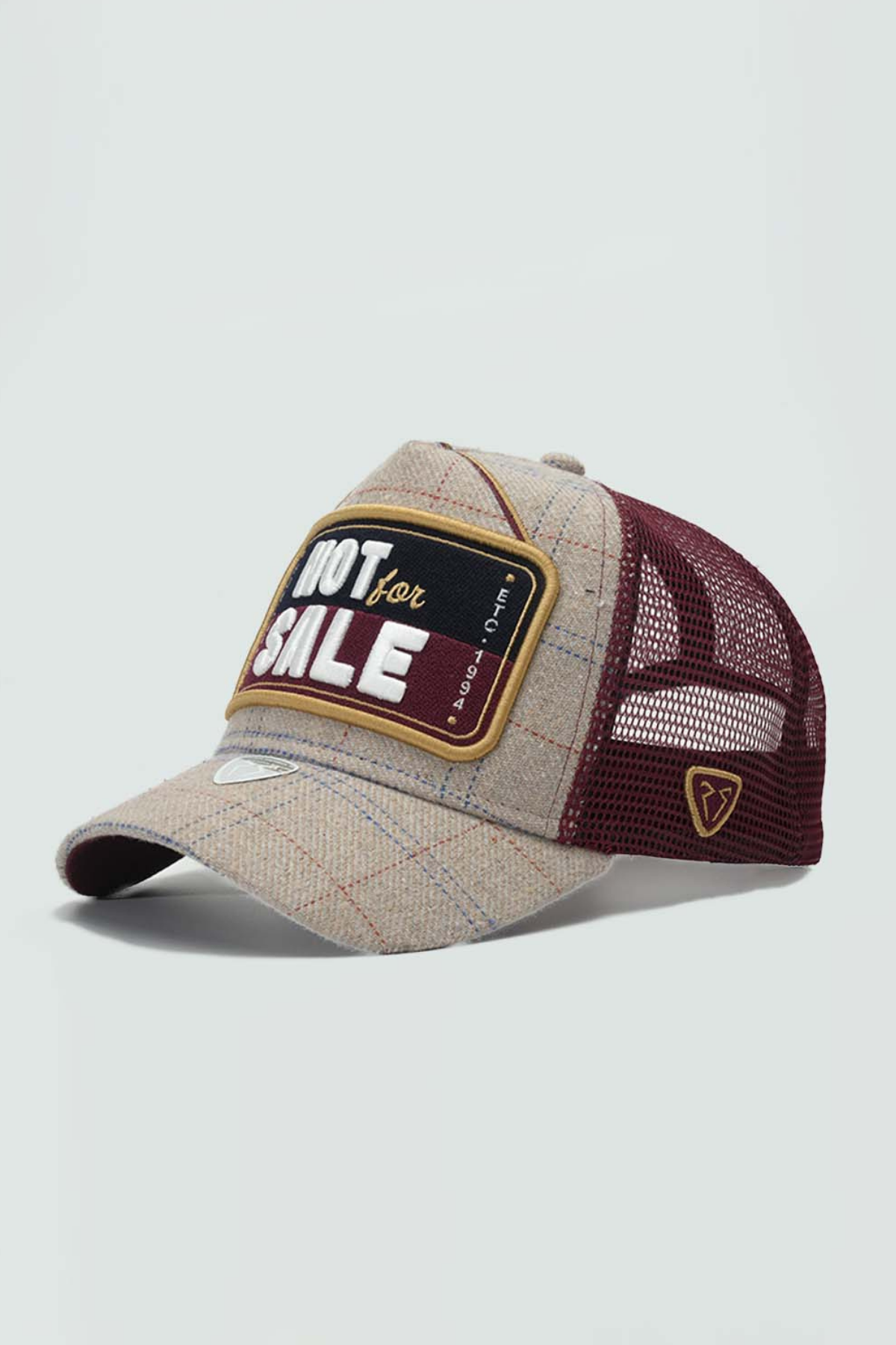 Rust & Rich Trucker Şapka-Motto Collection-Not For Sale, Bordo
