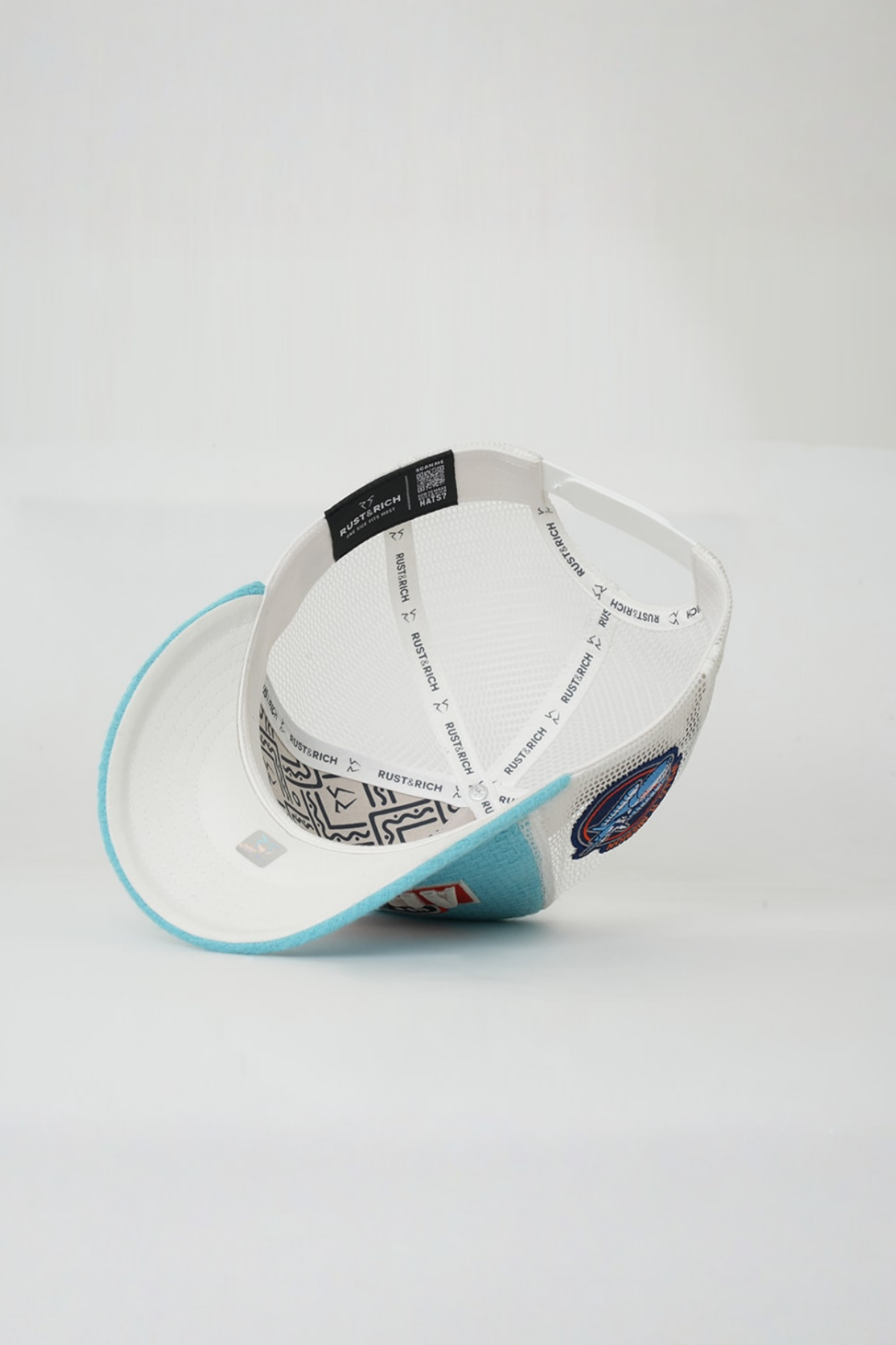 Rust & Rich Trucker Şapka-Space Collection-Apollo, Mavi