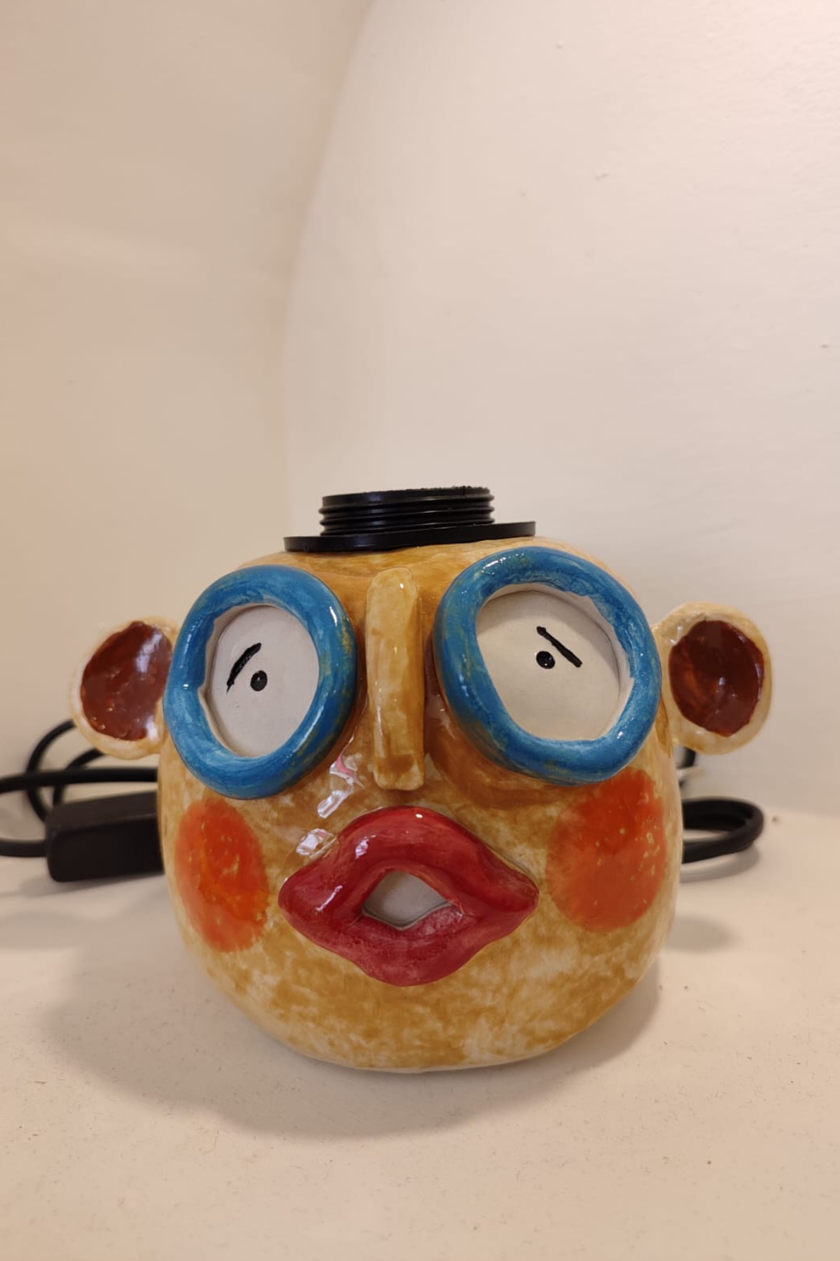 Studio2K Seramik Aydınlatma / Abajur - Koca Kafa