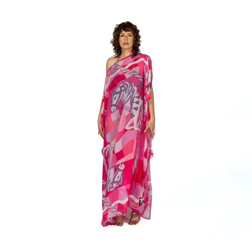 TukuTukum Pink Dreams Şifon Kaftan