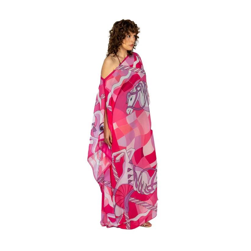 TukuTukum Pink Dreams Şifon Kaftan