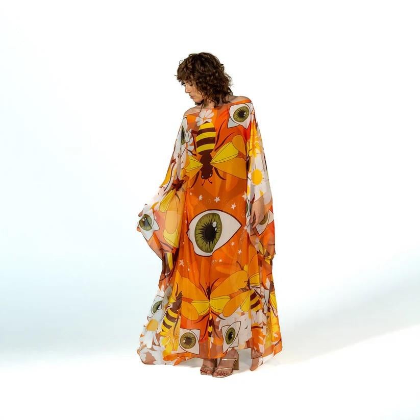 TukuTukum Queen Bee Şifon Kaftan
