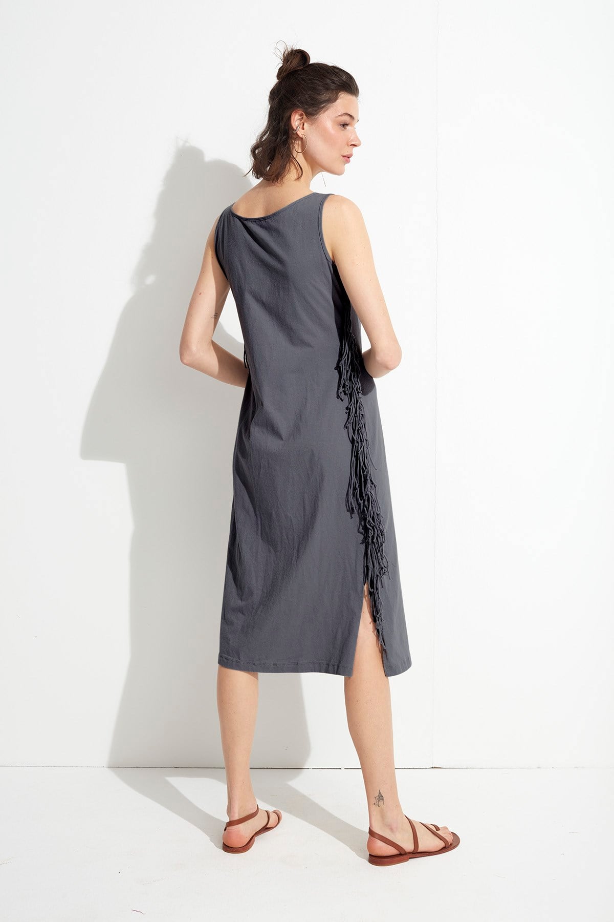 Tulum Elbise LM22508_Gray