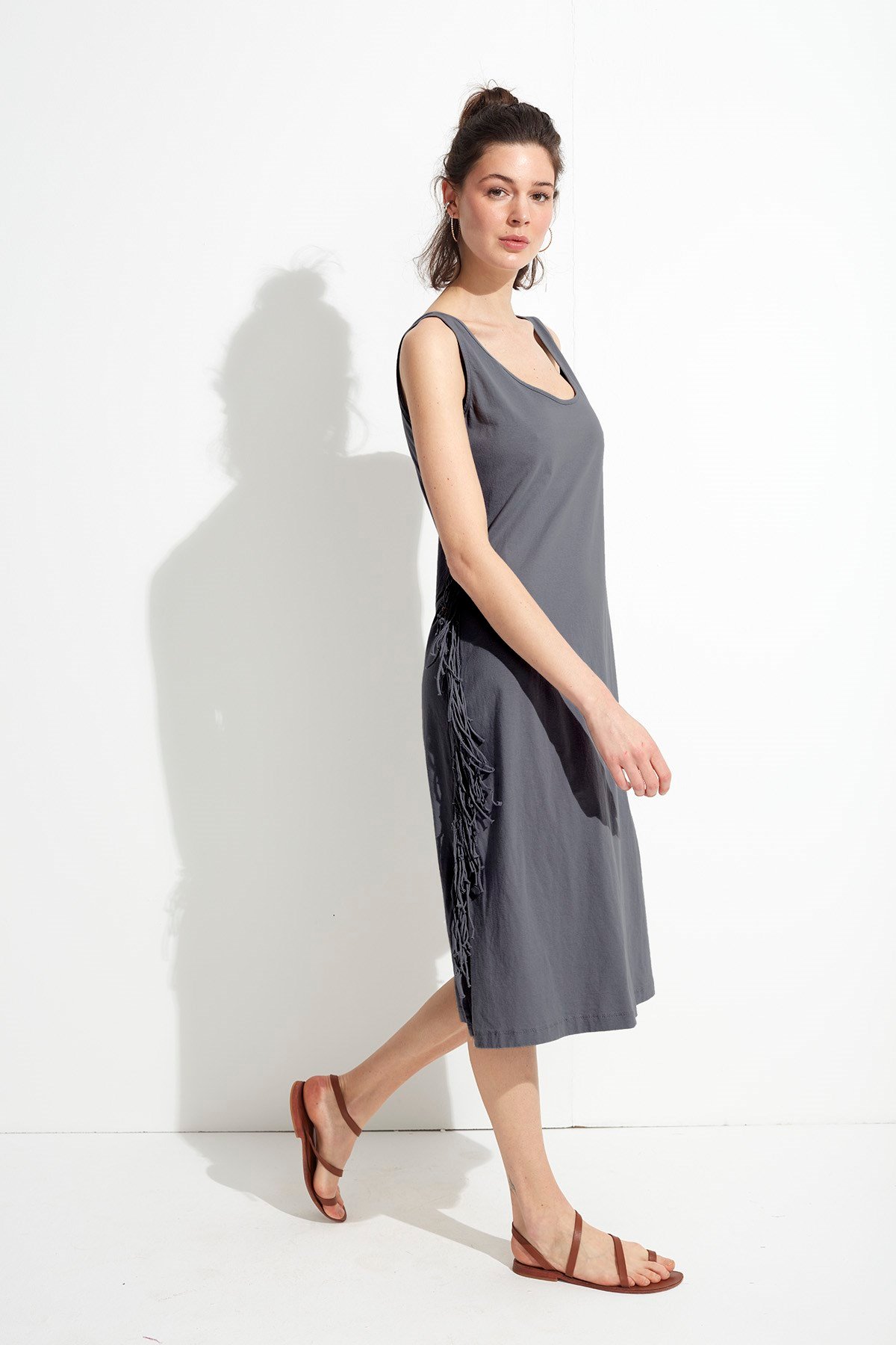 Tulum Elbise LM22508_Gray