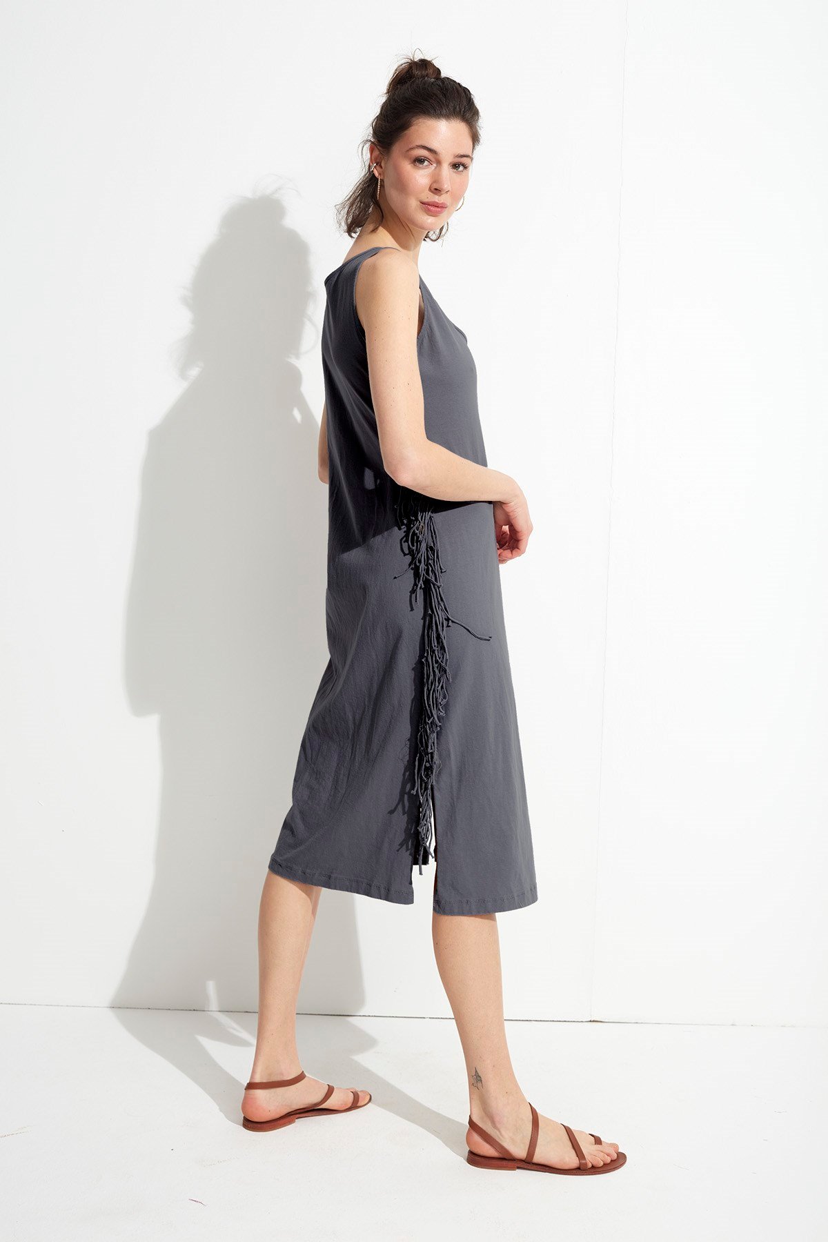 Tulum Elbise LM22508_Gray