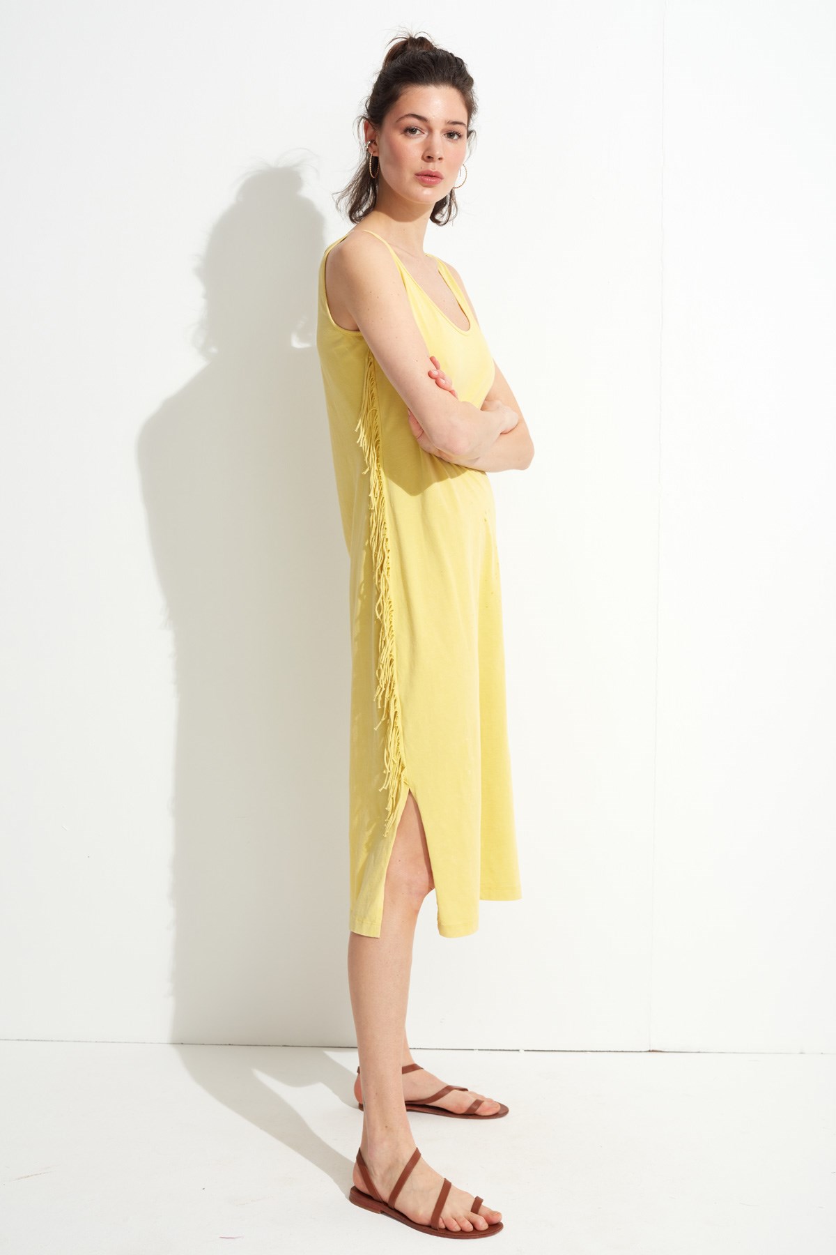 Tulum Elbise LM22508_Yellow