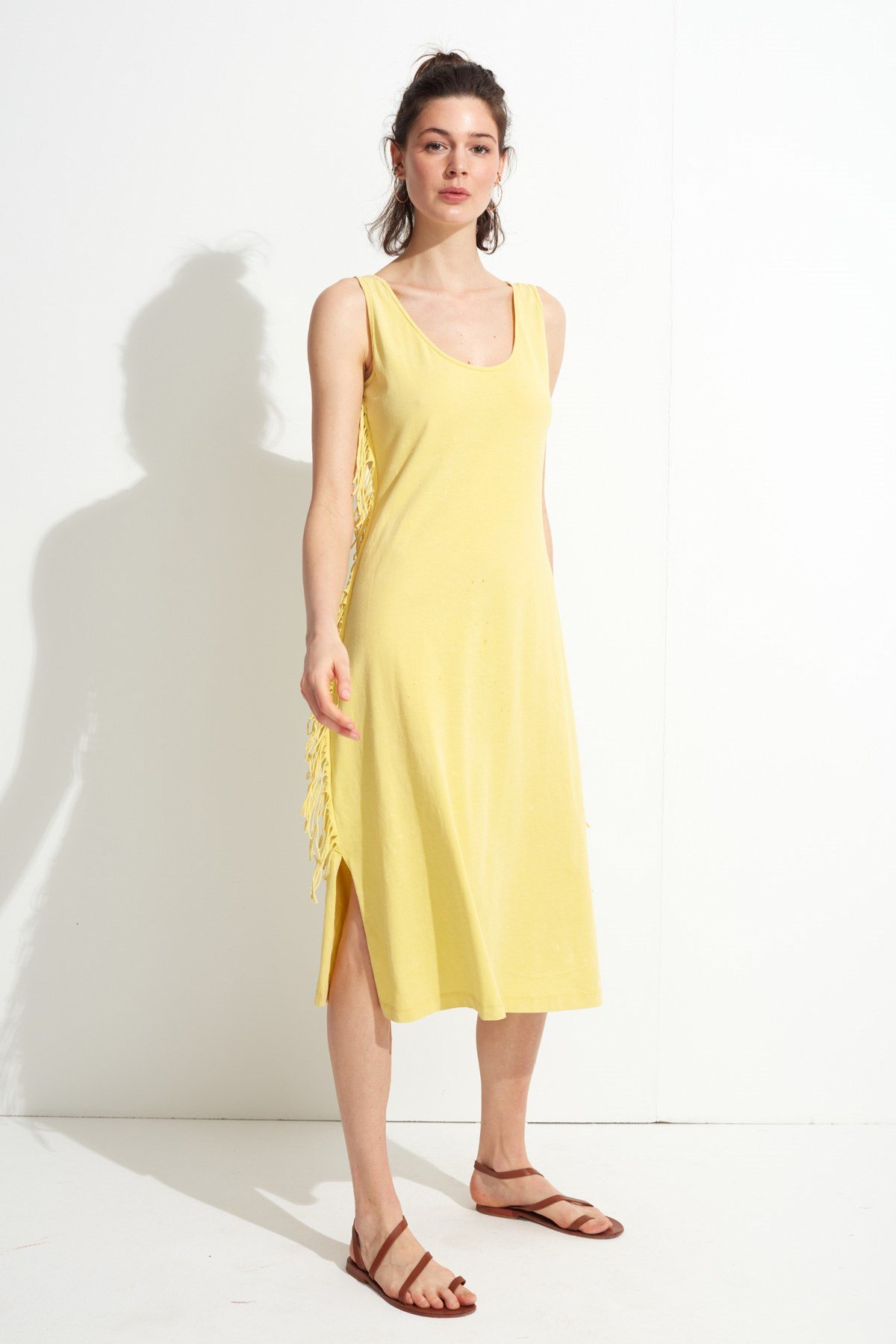 Tulum Elbise LM22508_Yellow