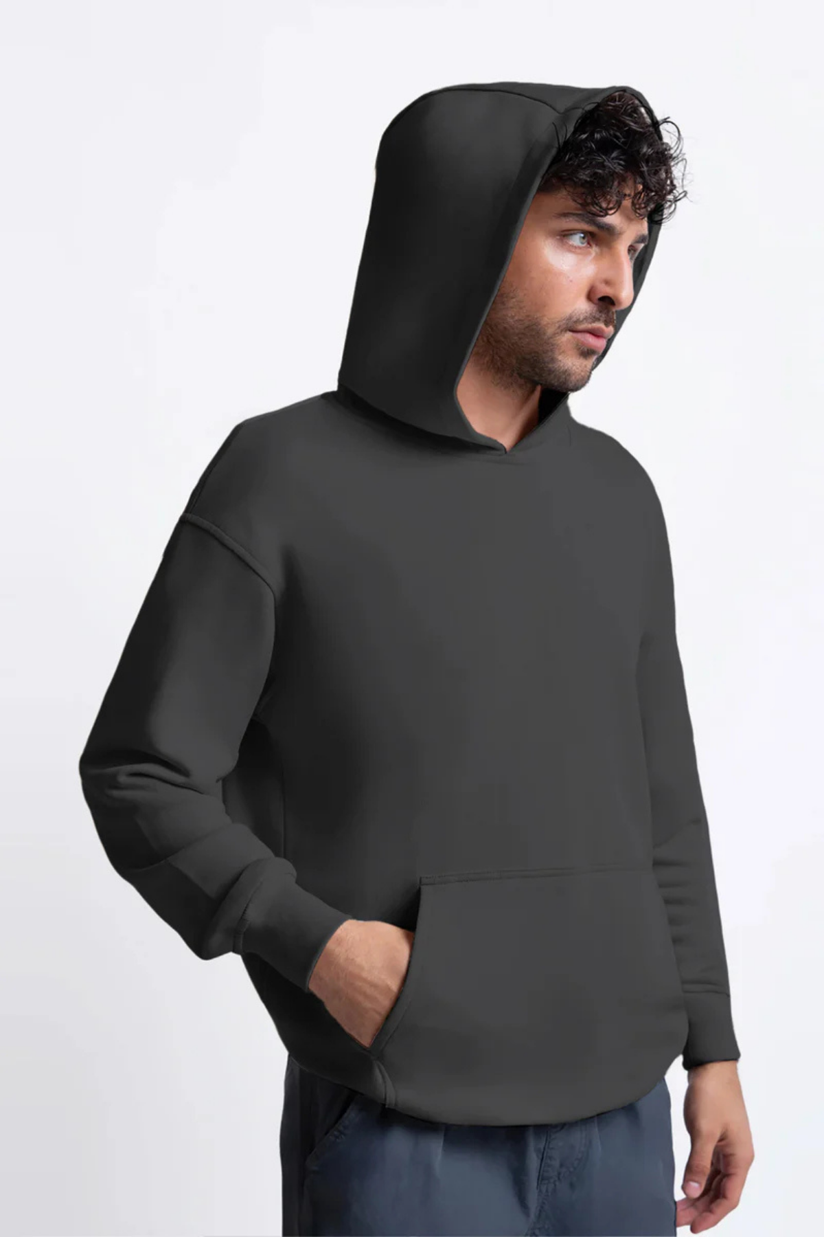 Uniqvibe Kapüşonlu Organik Pamuklu Hoodie