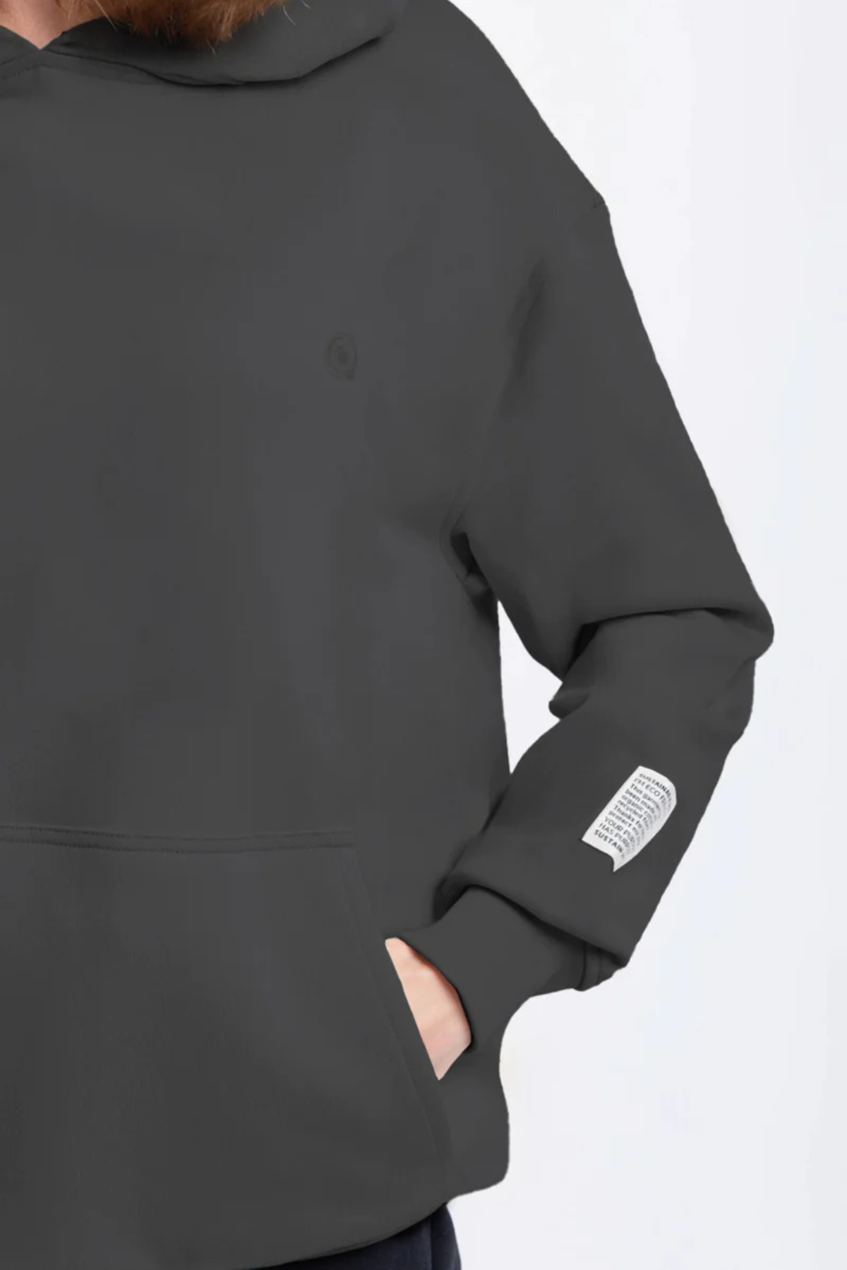Uniqvibe Kapüşonlu Organik Pamuklu Hoodie
