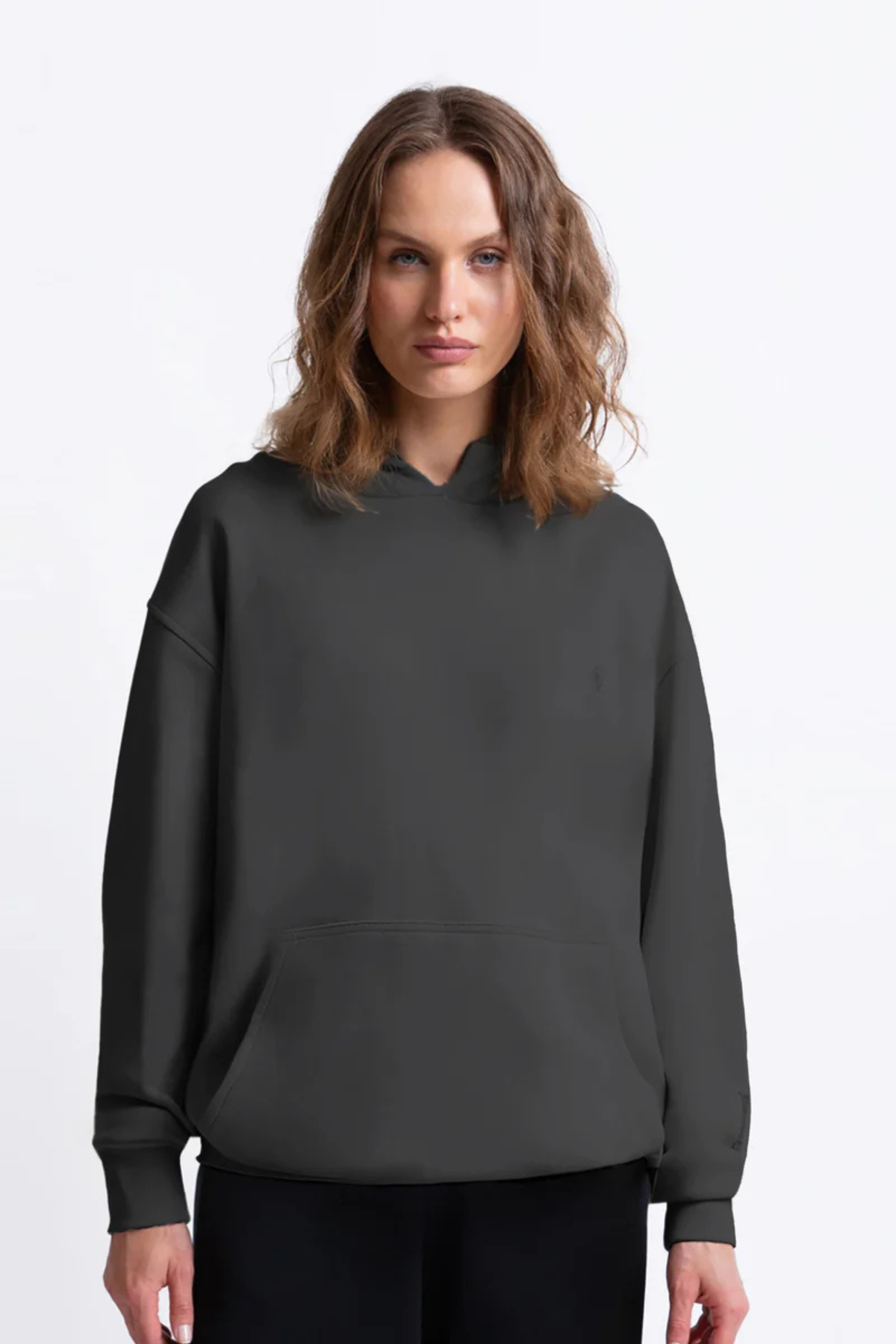 Uniqvibe Kapüşonlu Organik Pamuklu Hoodie