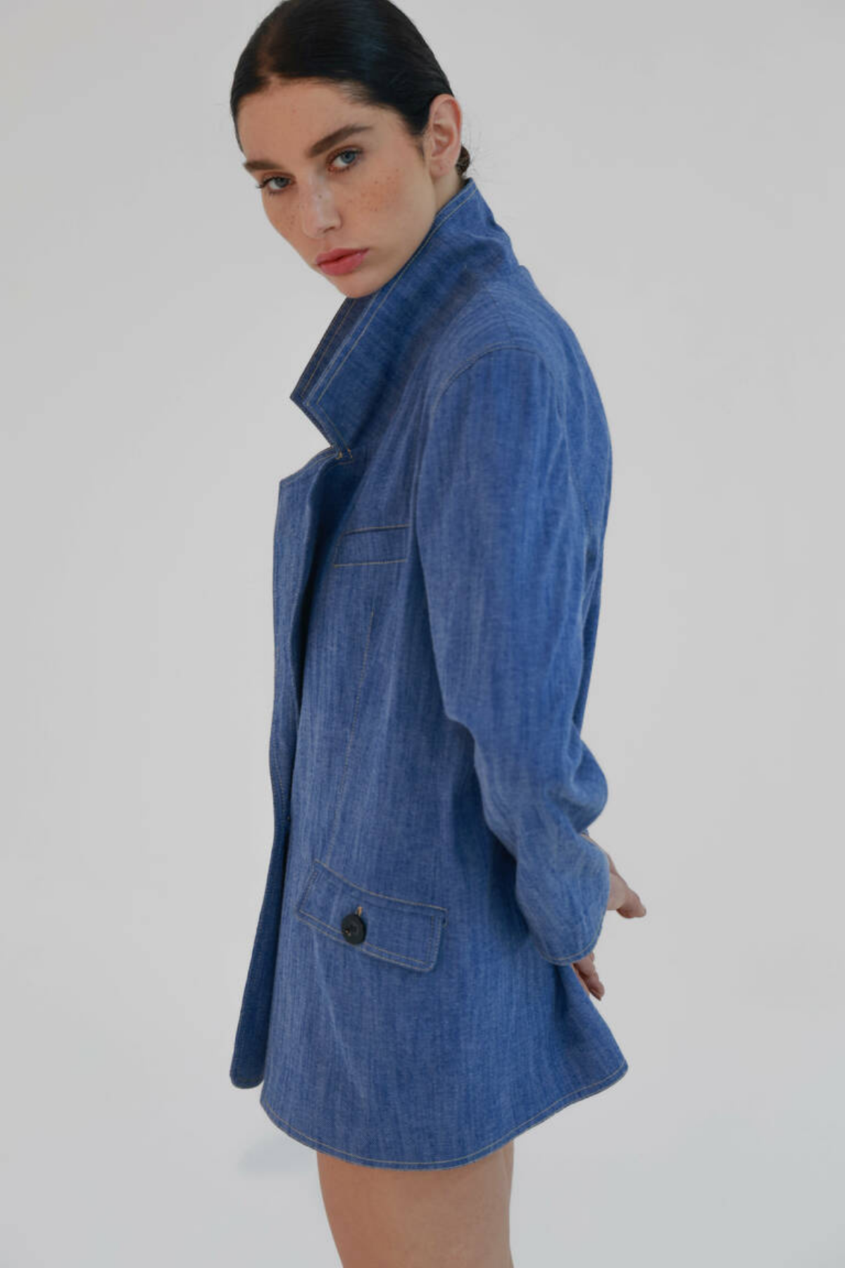 Zoe Clothing Denim Blazer Ceket 