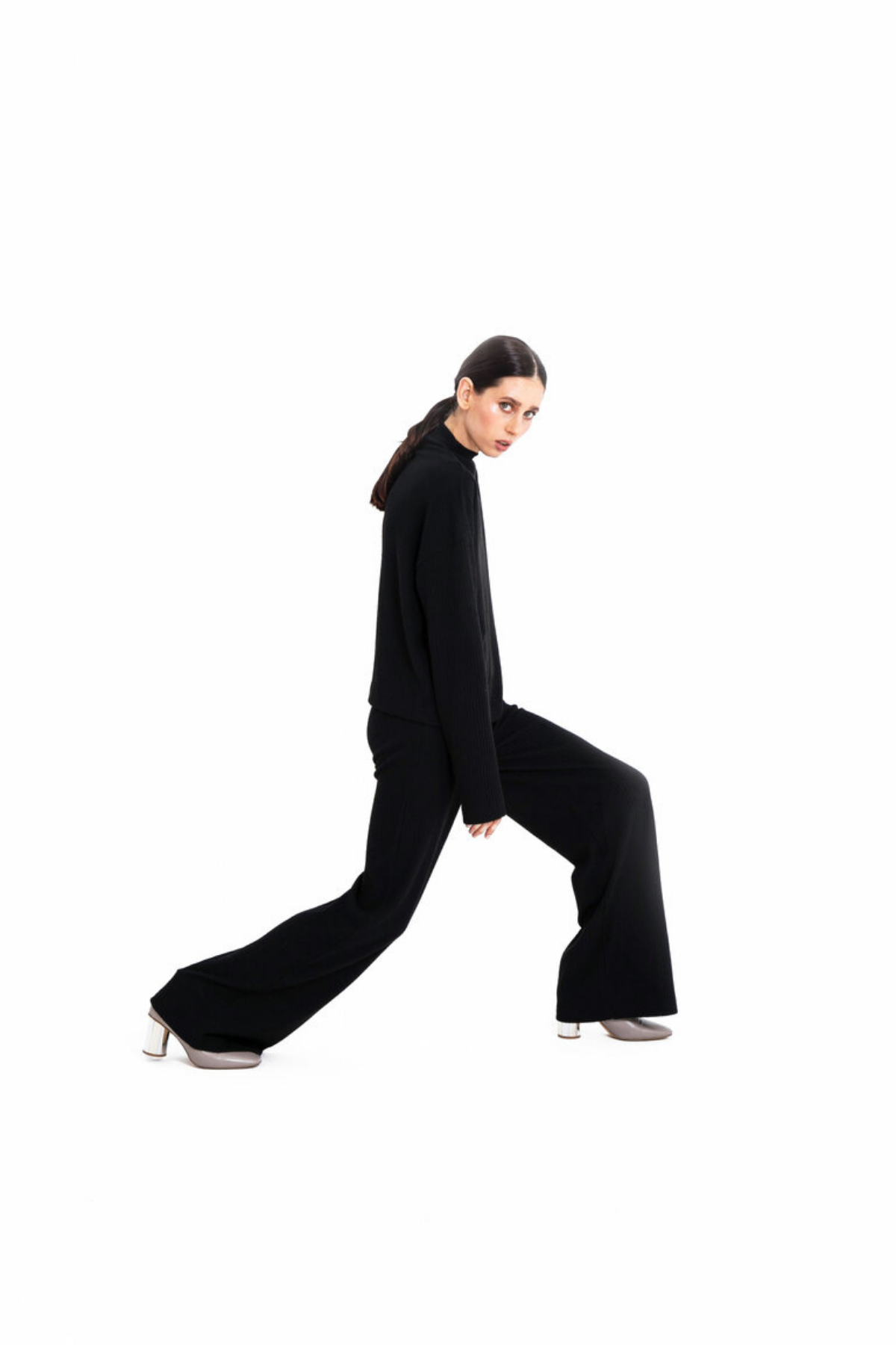 Zoe Clothing Triko Takım Siyah 