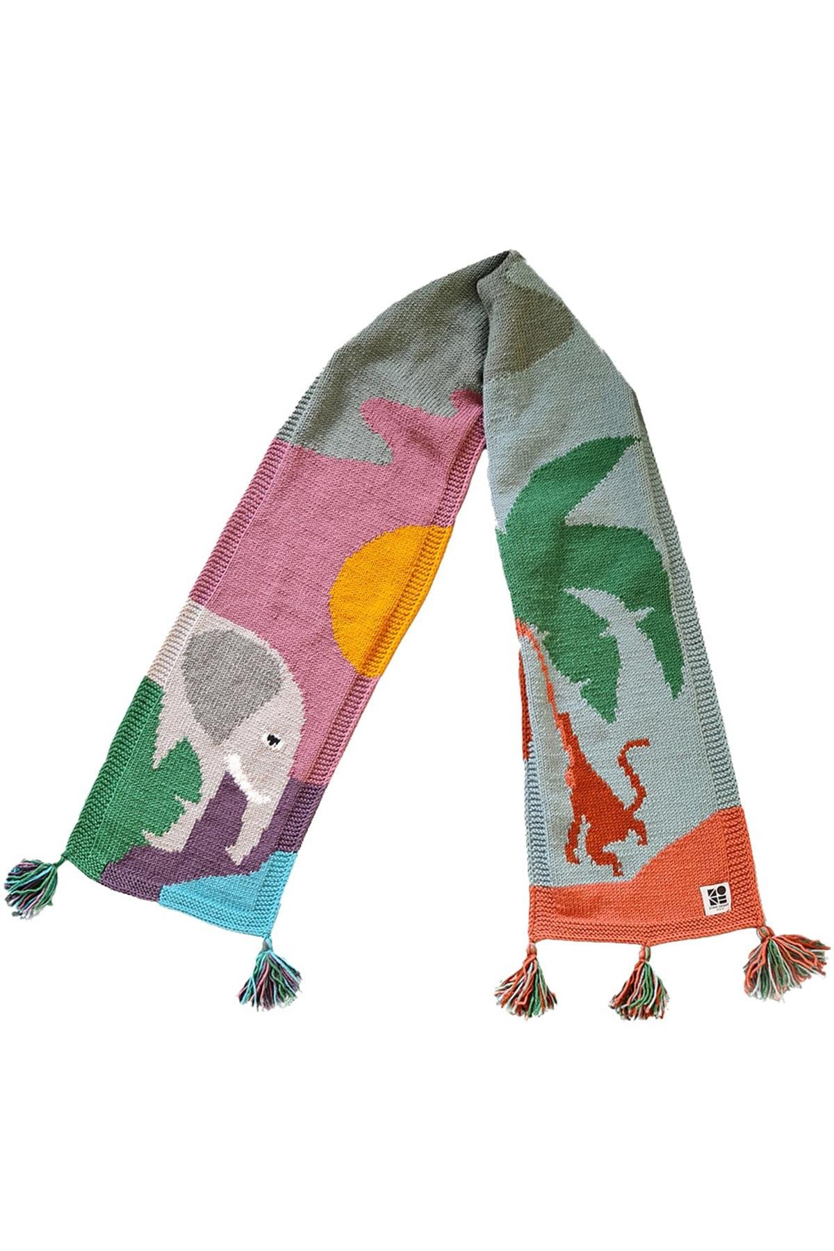 Zone Design El Örgüsü Atkı  |  Tropiko